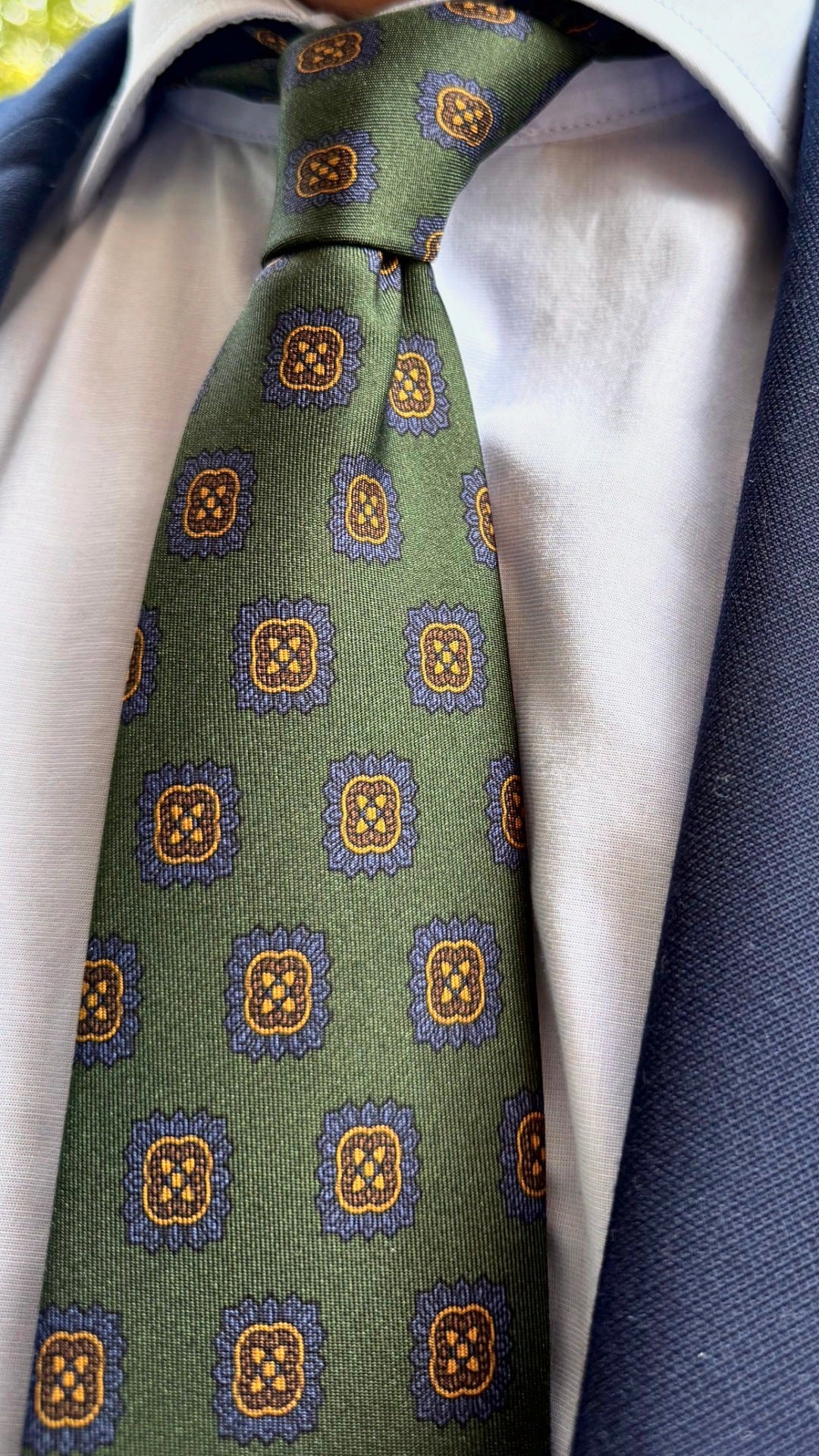 Corbata de seda Scarlatti