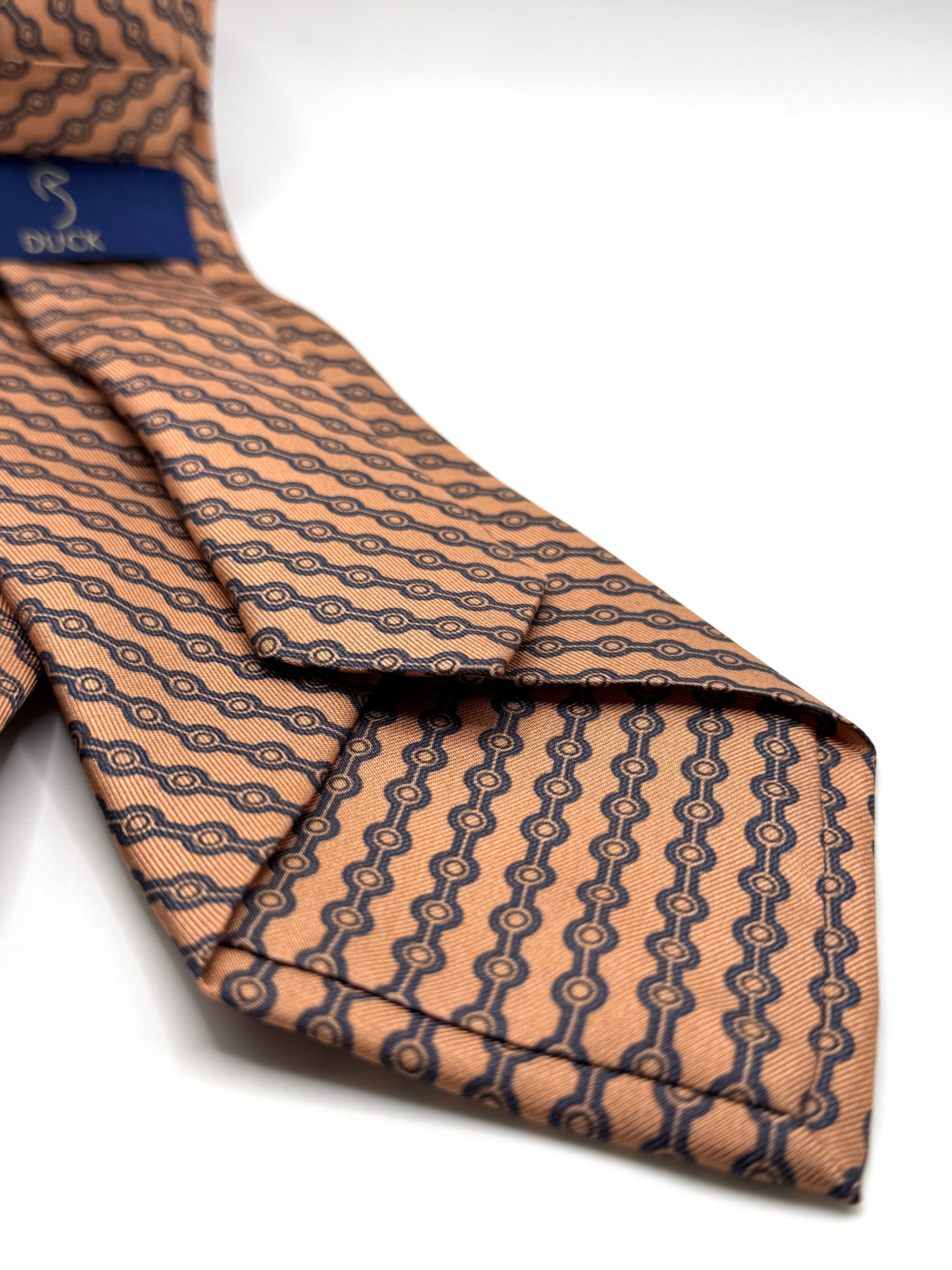 Corbata de seda Gentileschi. Exclusiva DUCK