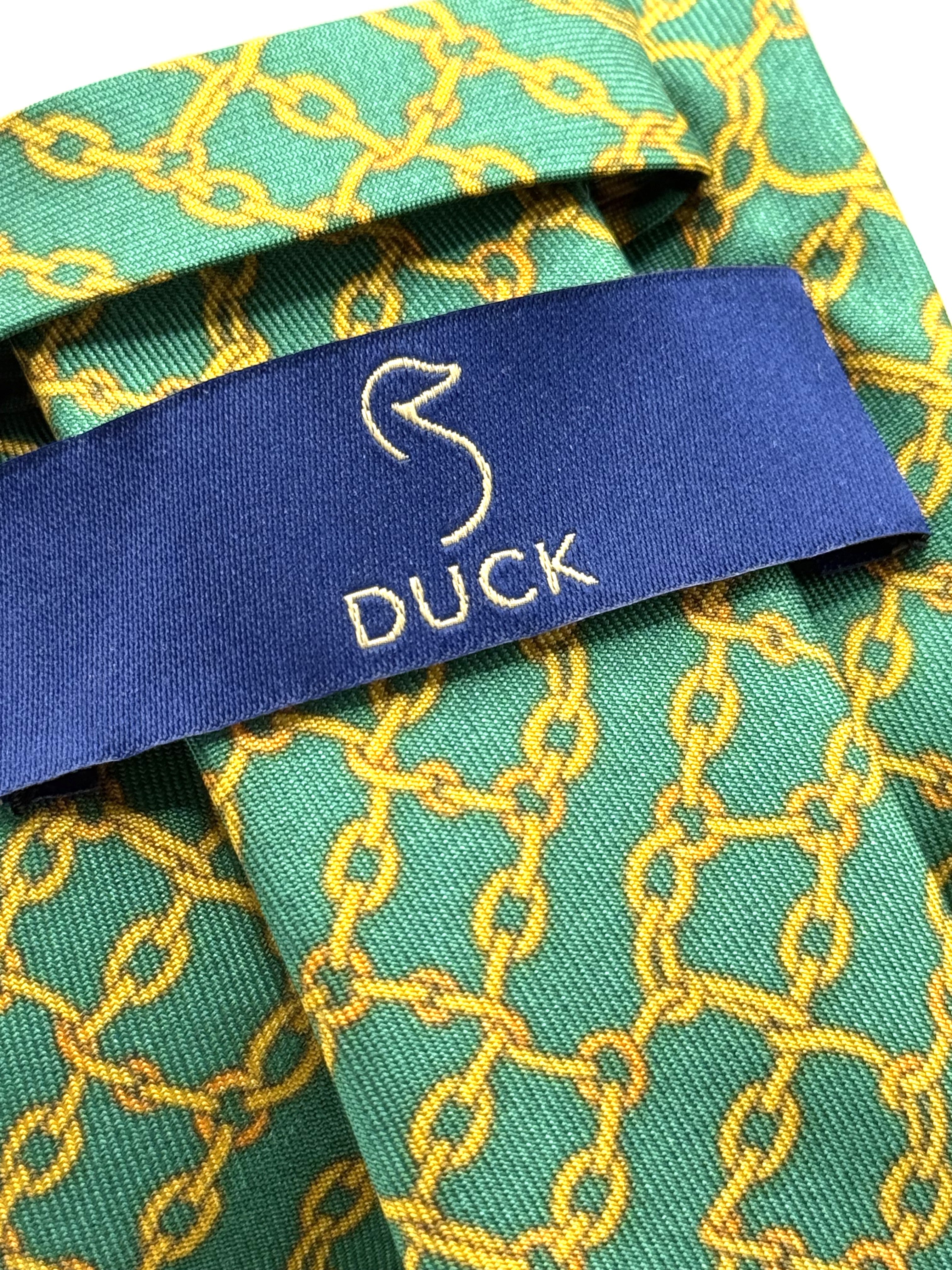 Corbata de seda Guercino. Exclusiva DUCK