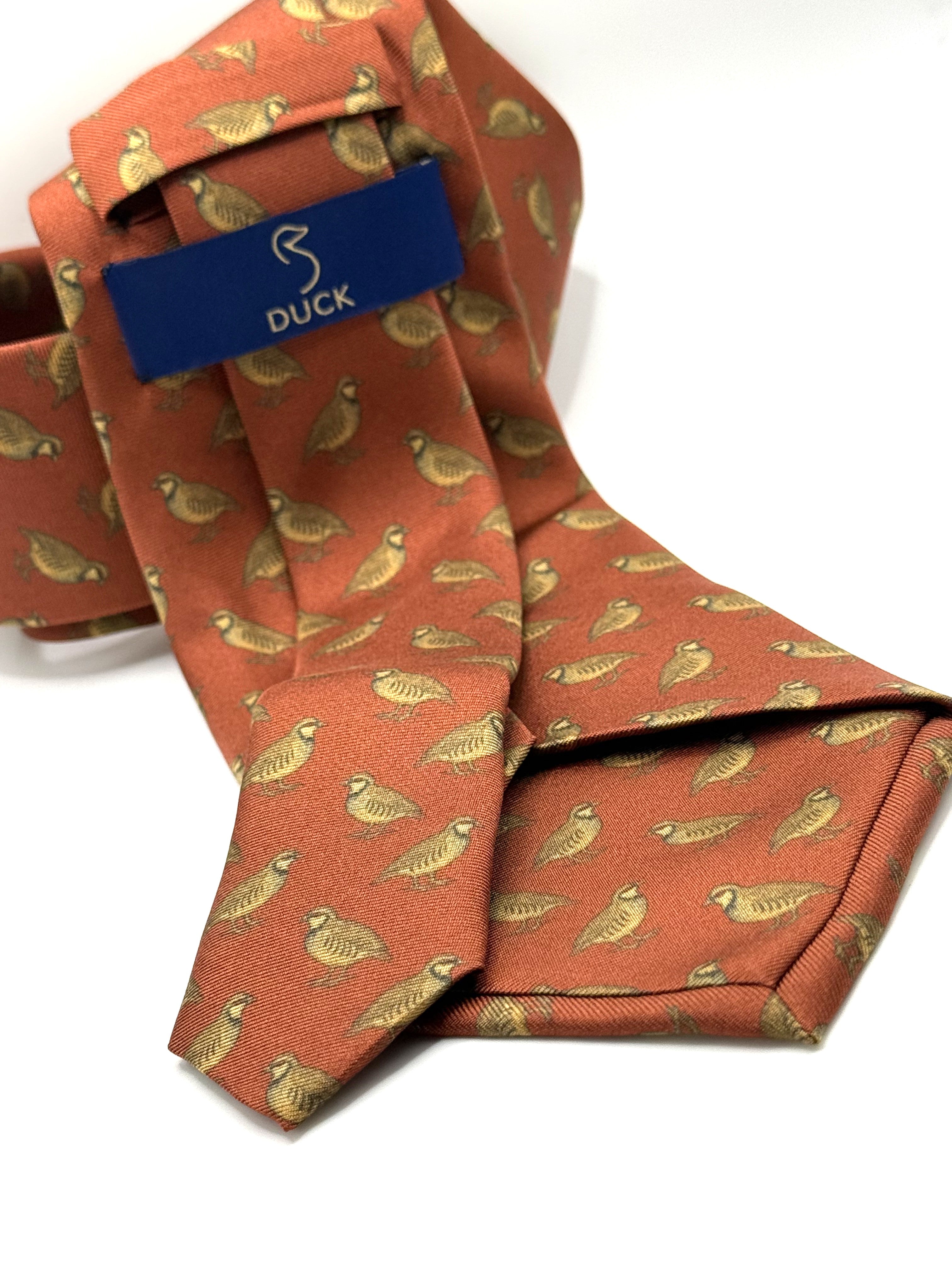 Corbata de seda Parmigianino. Exclusiva DUCK
