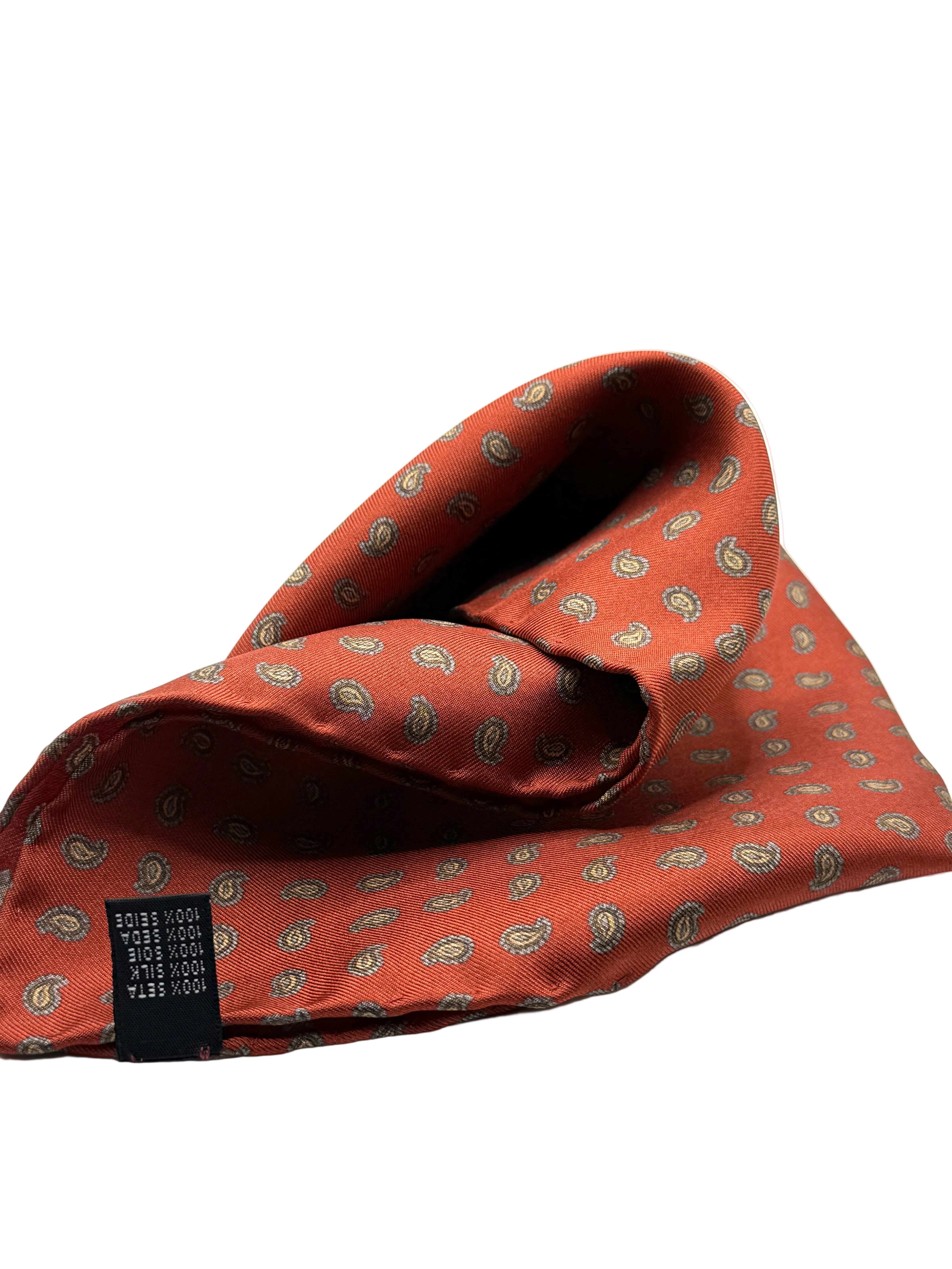 Pañuelo de seda Michelangelo. Exclusivo DUCK