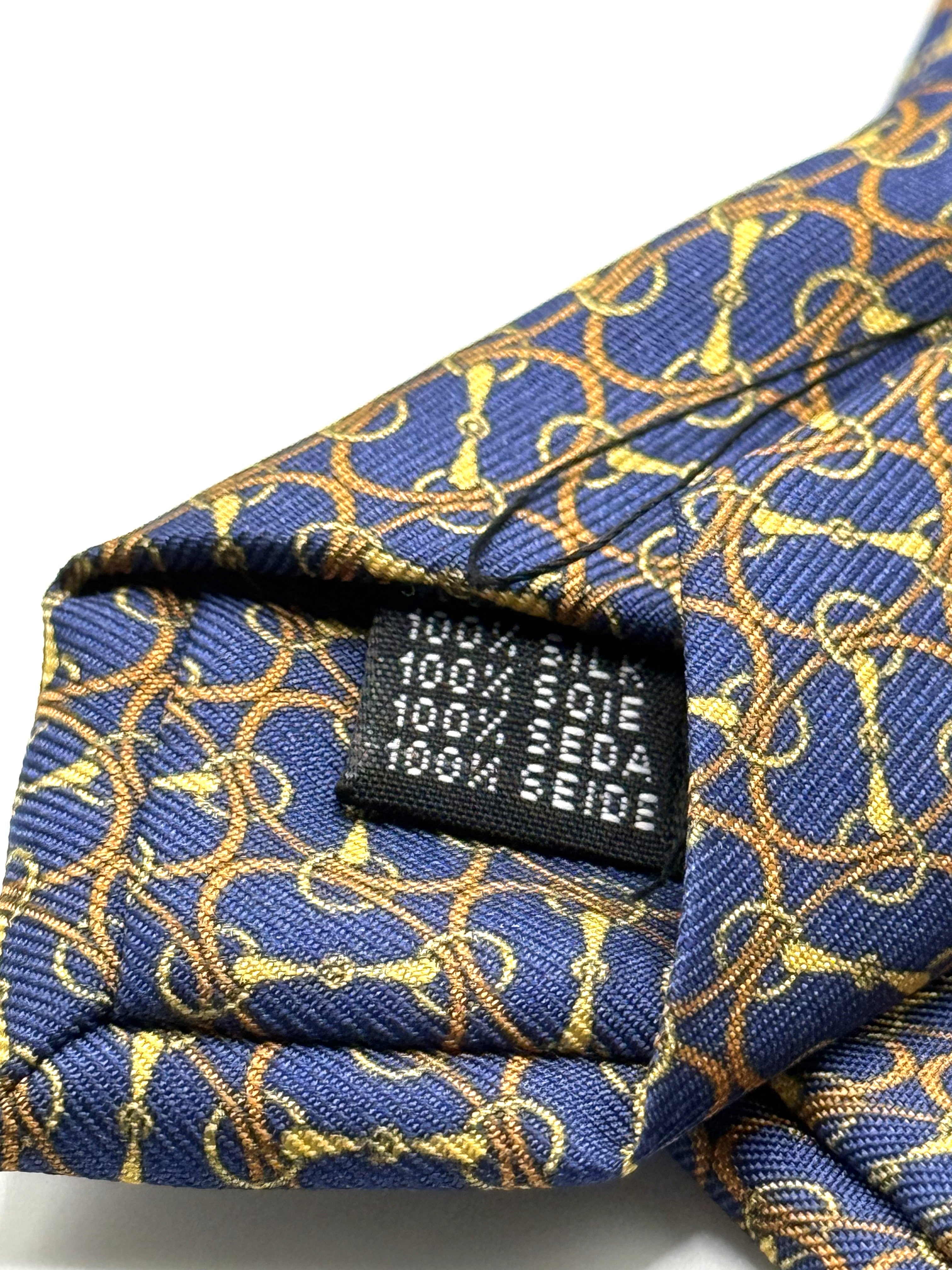 Corbata de seda Bellini Azul