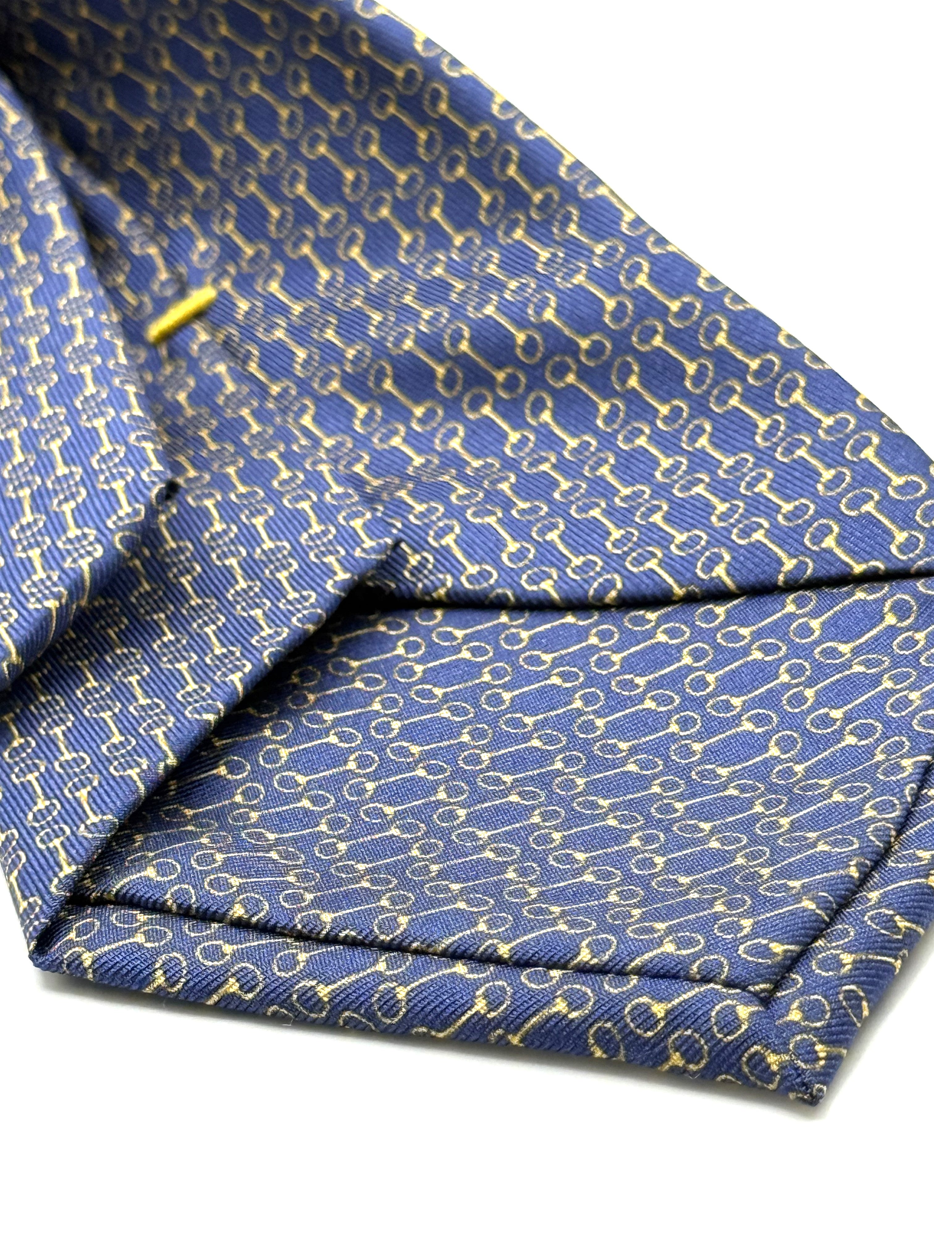 Corbata de seda Verrocchio Azul