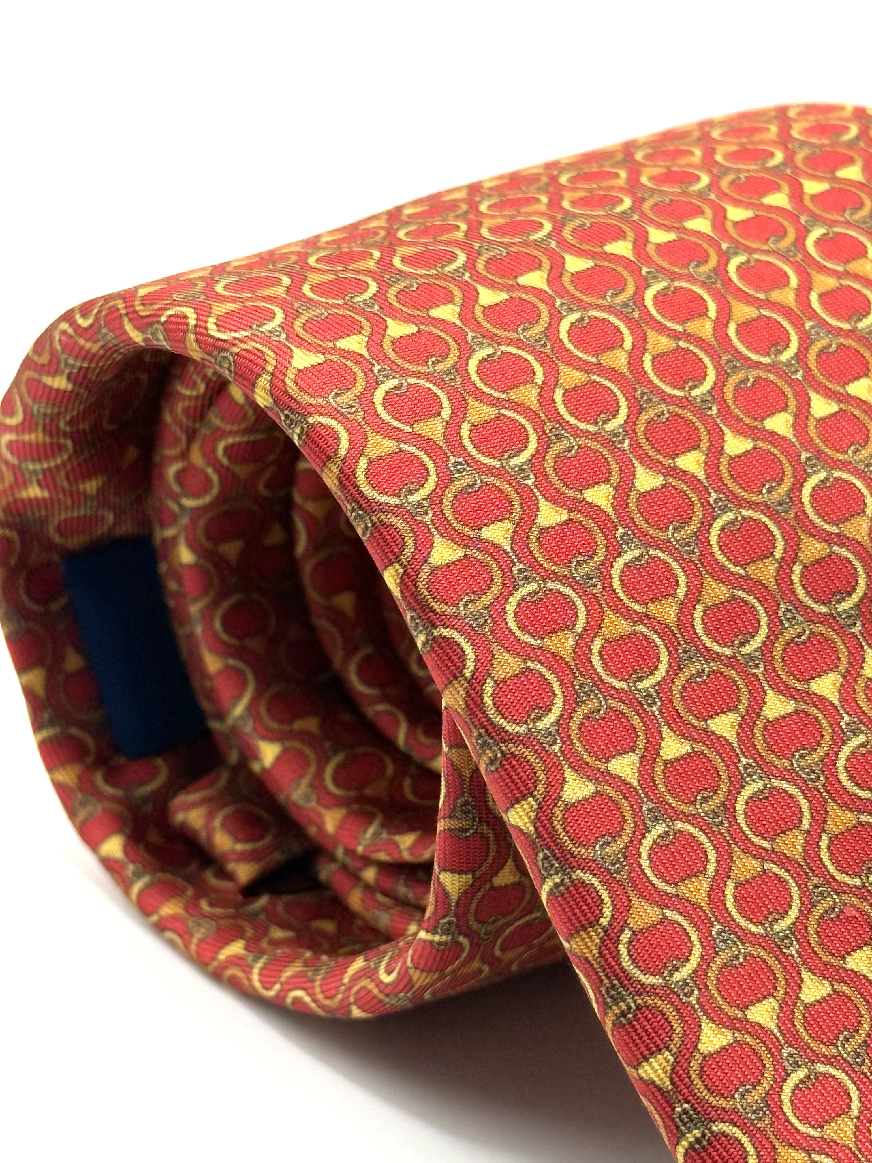 Corbata de seda Raphael Rosso