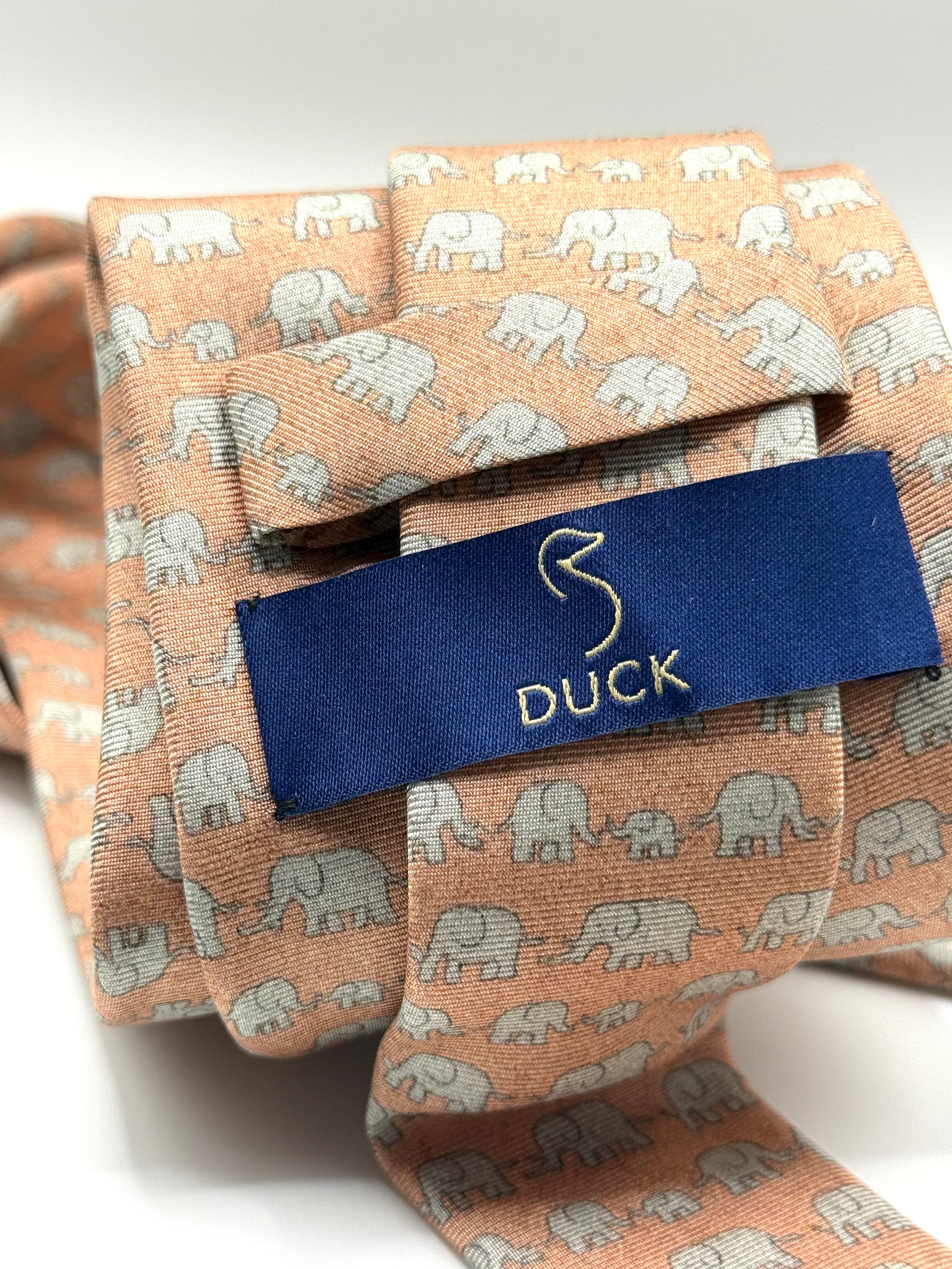 Corbata de seda L'elefante