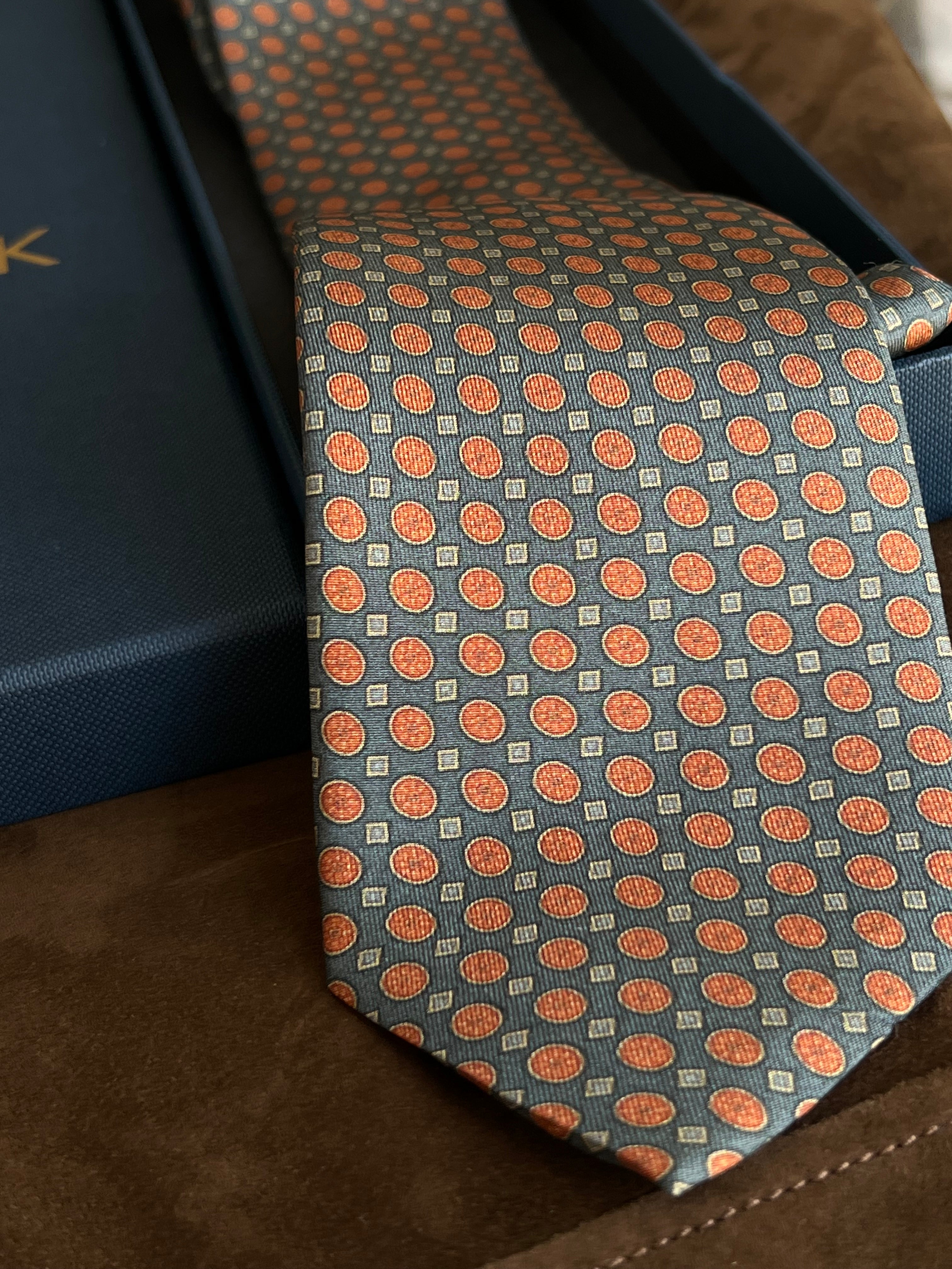 Corbata de seda Cernobbio - Sólo 4 unidades