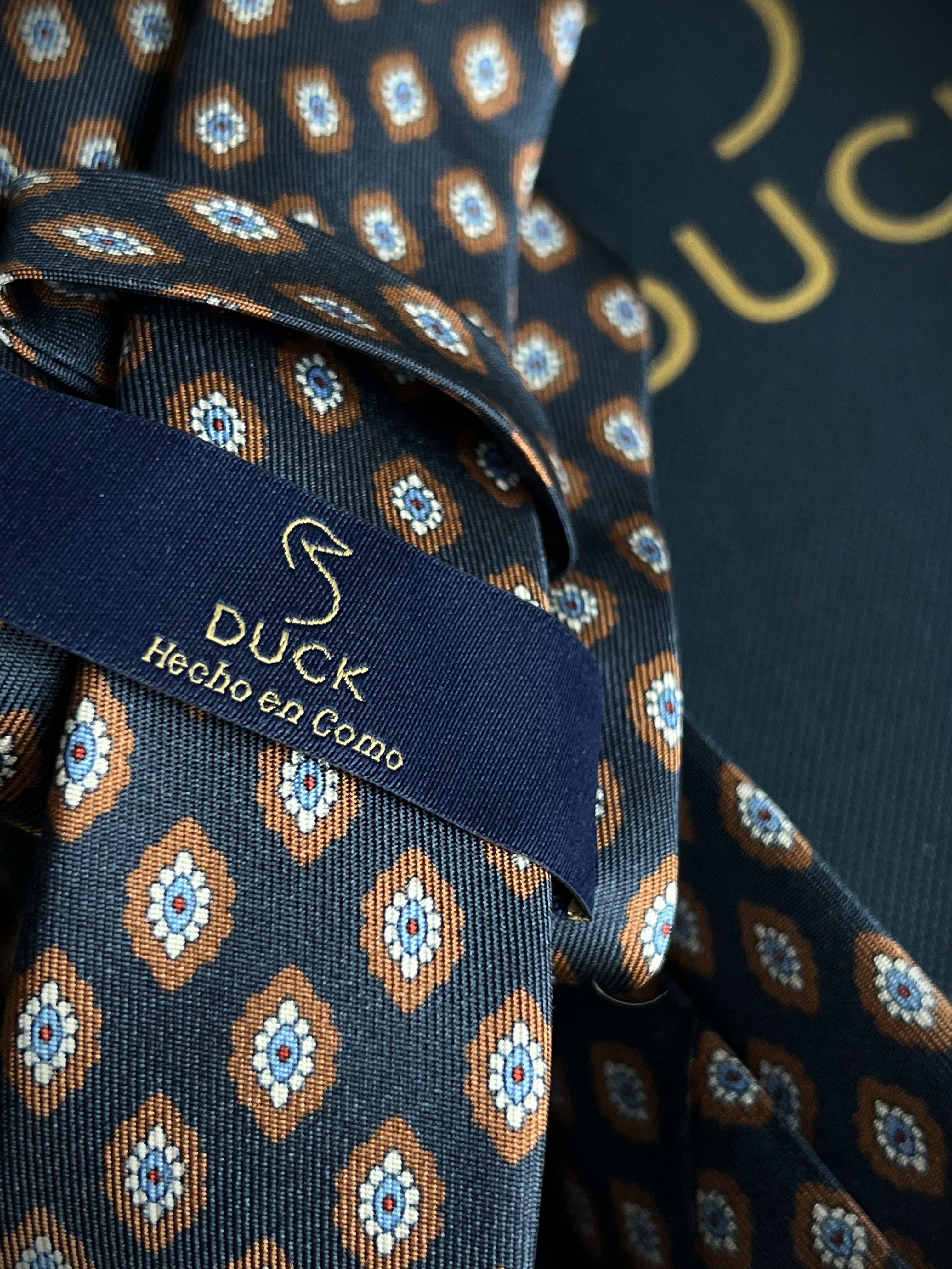 Corbata de seda Dongo Azul - Sólo 4 unidades