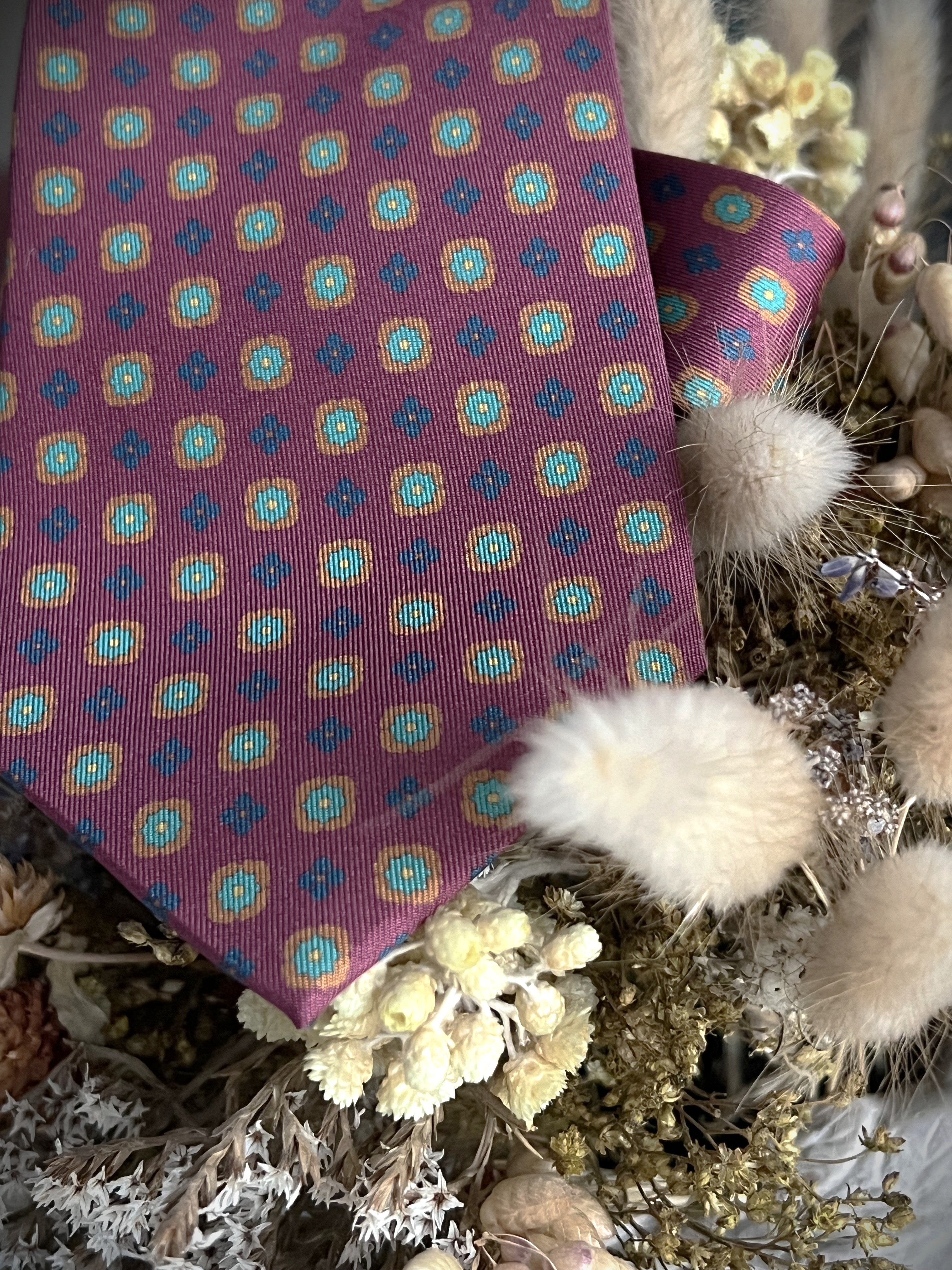 Corbata de seda Taceno