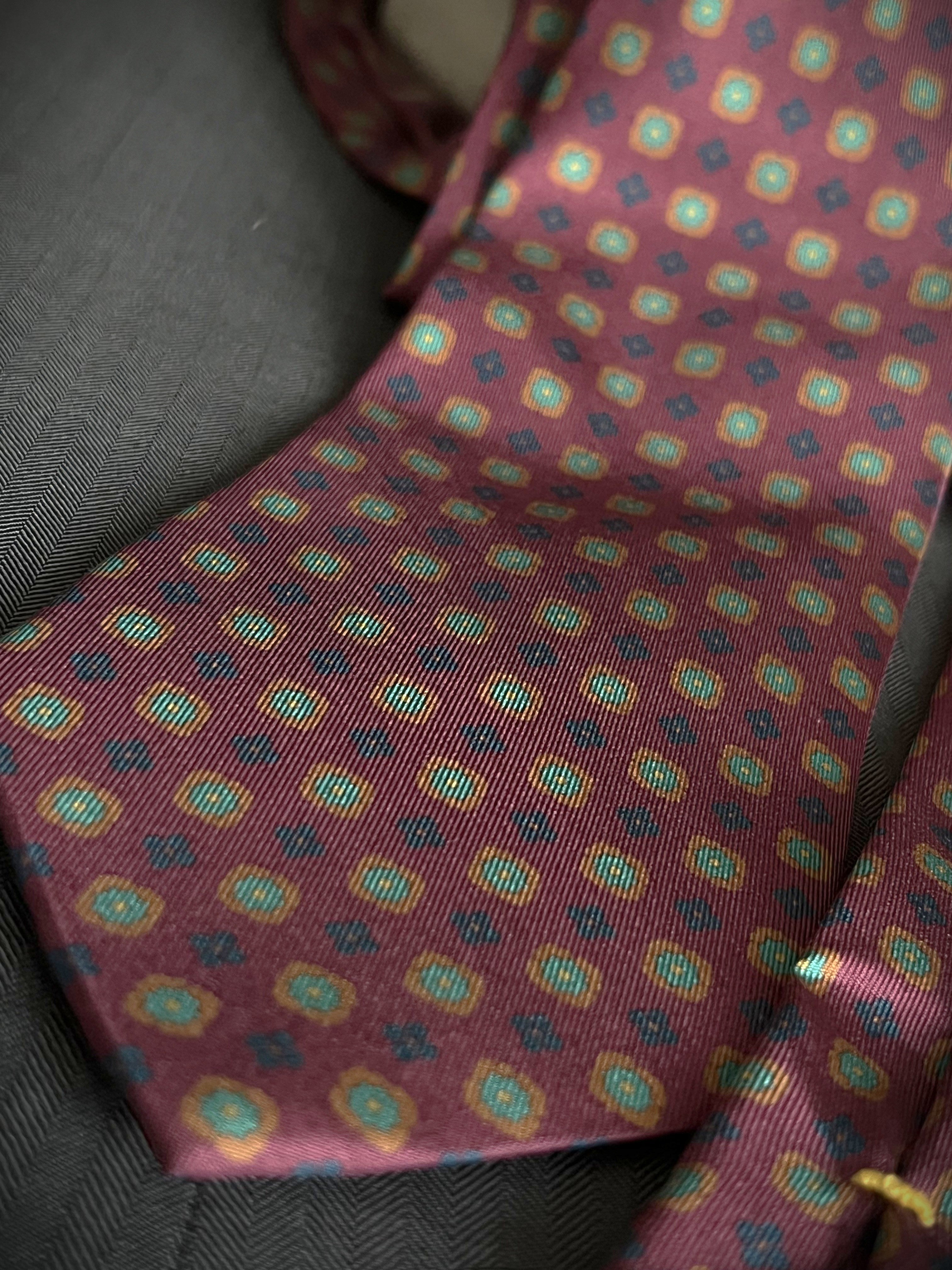 Corbata de seda Taceno