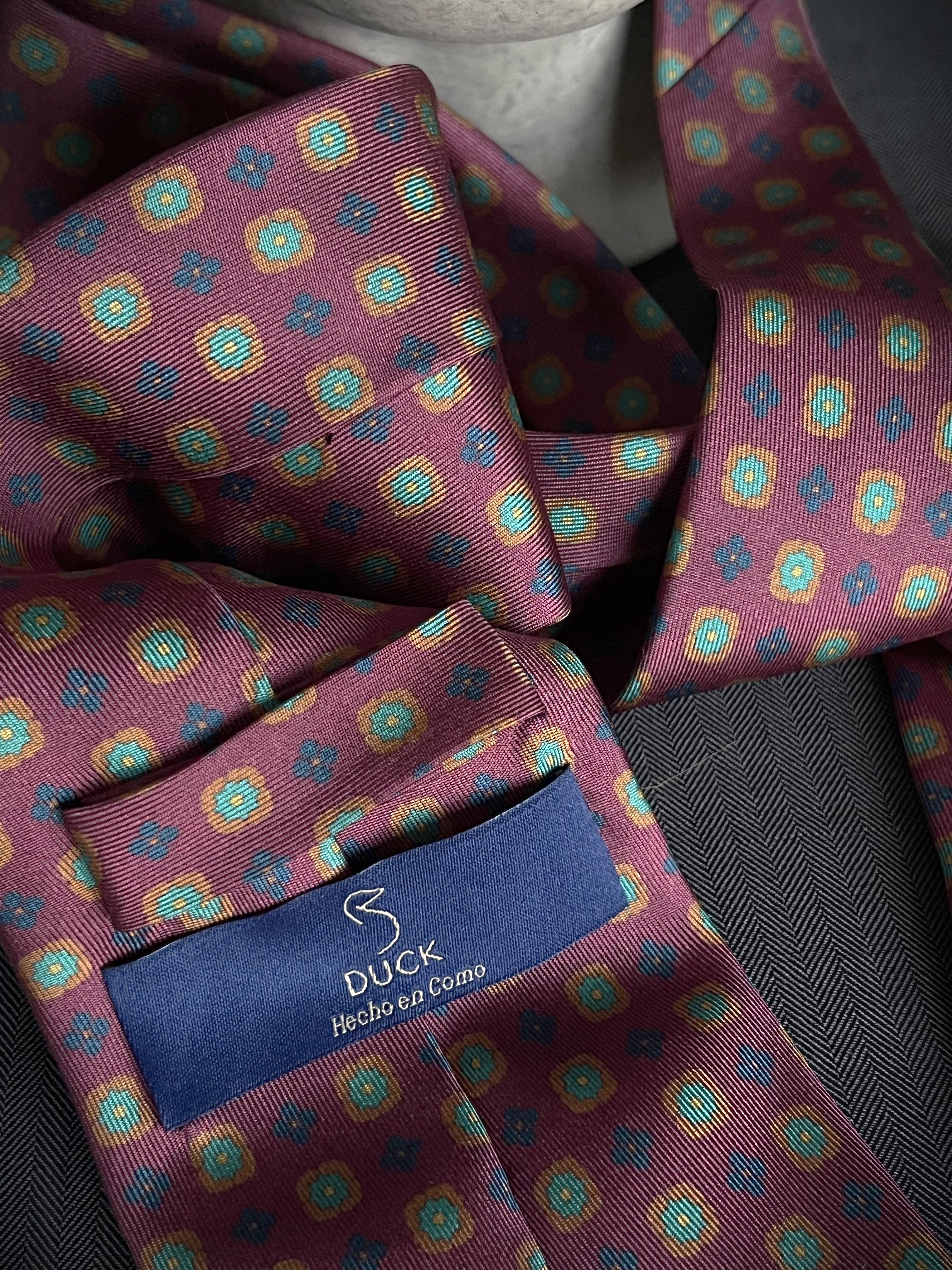 Corbata de seda Taceno