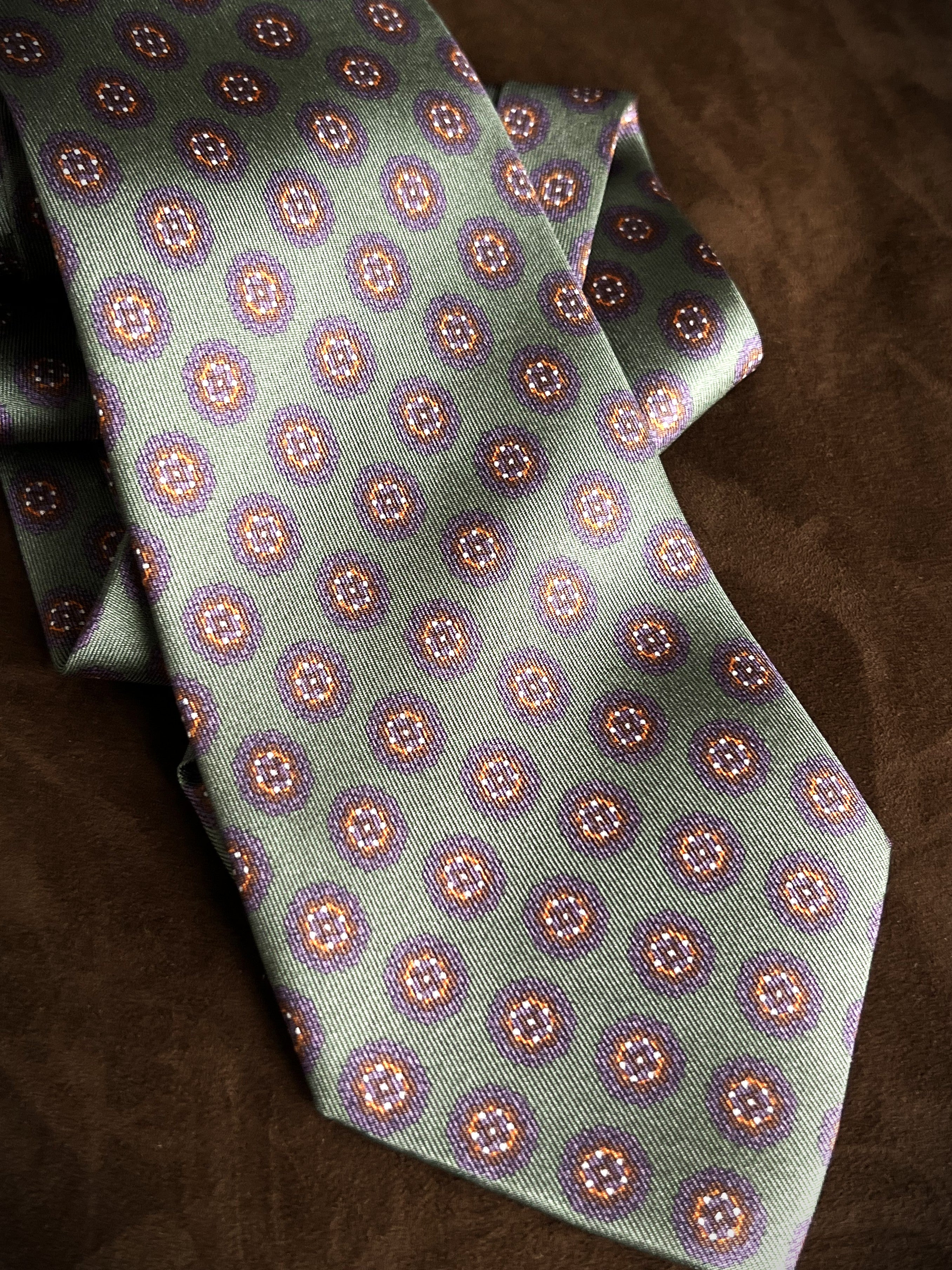 Corbata de seda Perledo