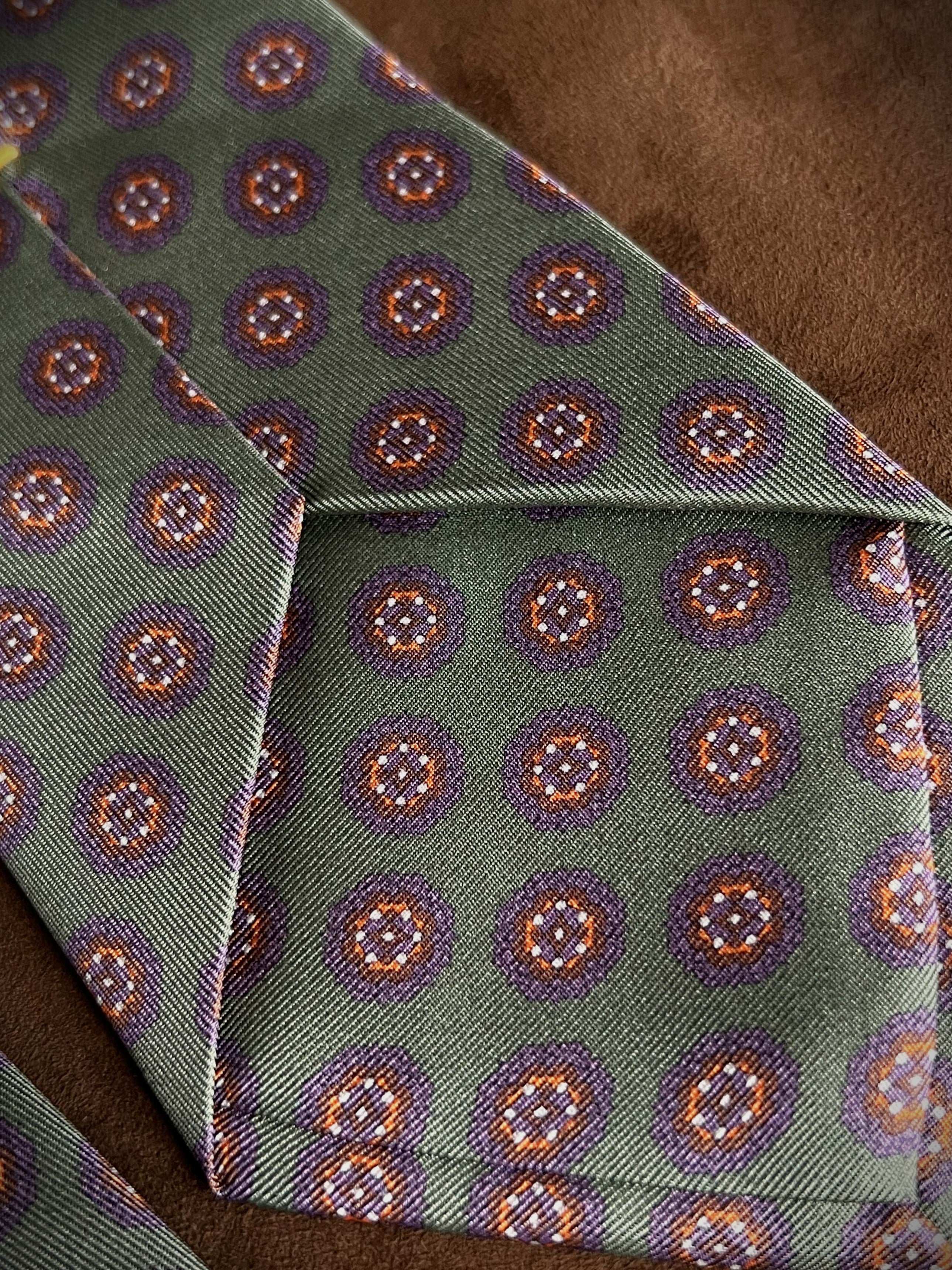 Corbata de seda Perledo