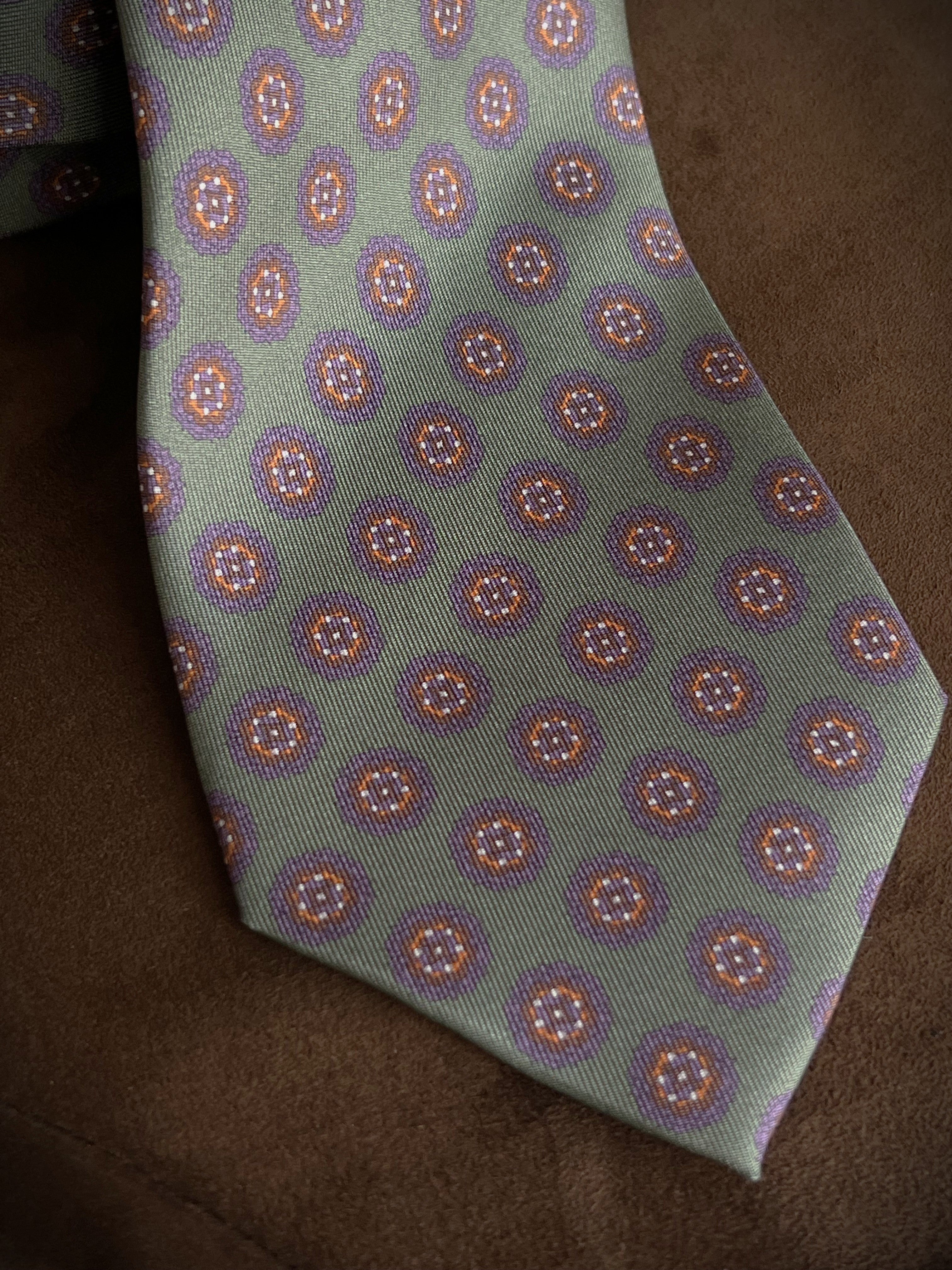 Corbata de seda Perledo