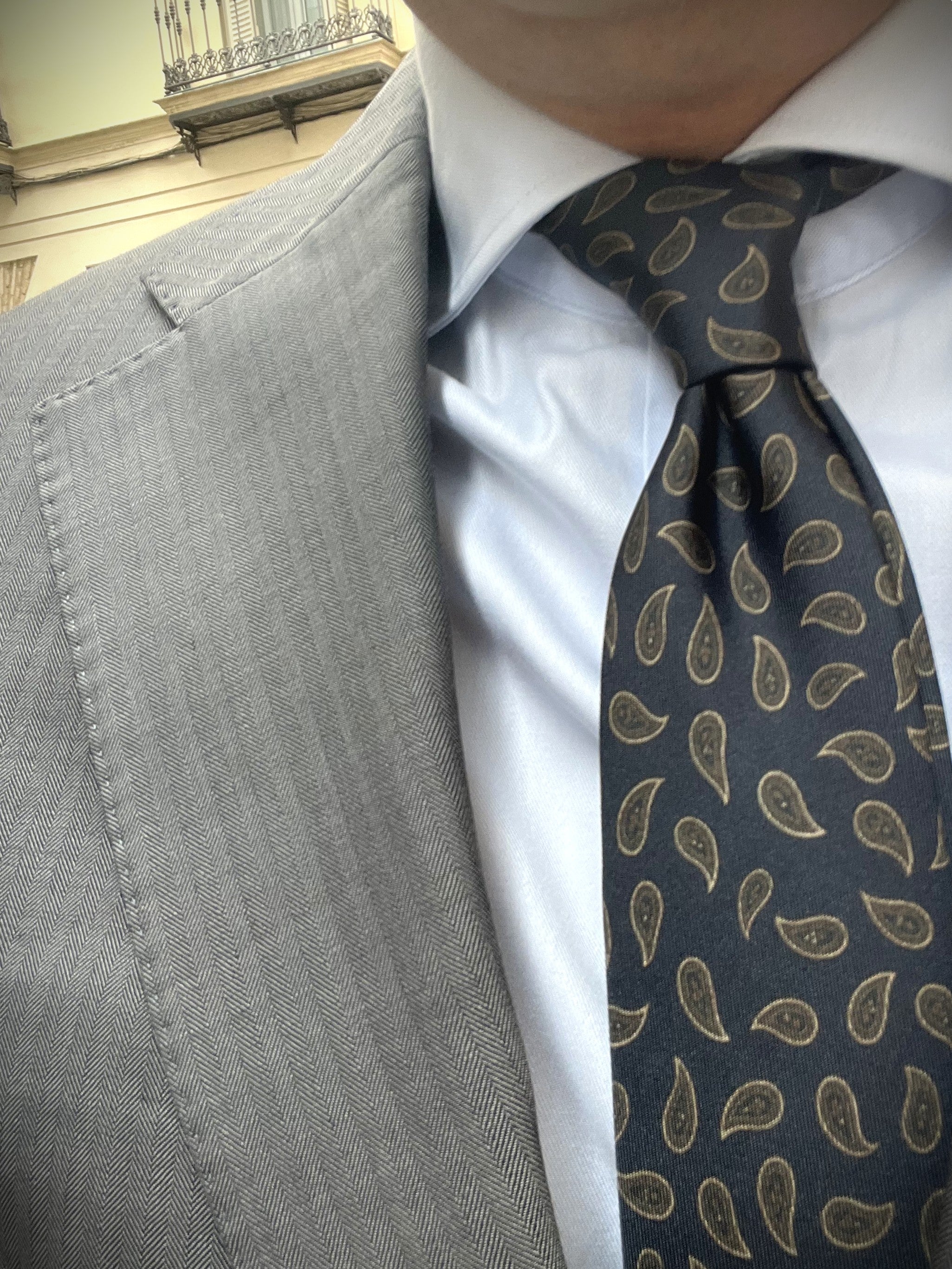 Corbata de seda Rodo - Sólo 4 unidades