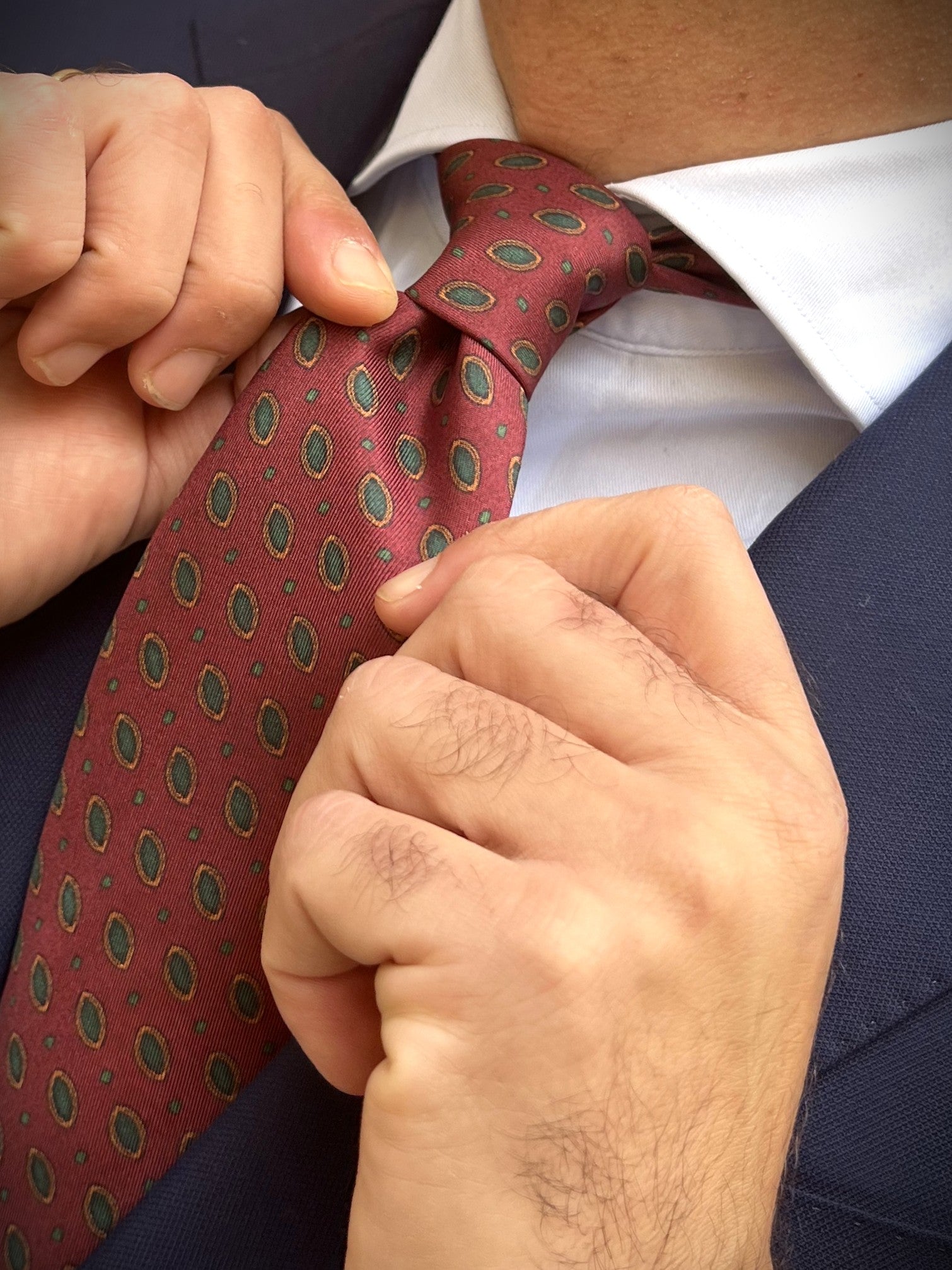 Corbata de seda Blevio - Sólo 4 unidades