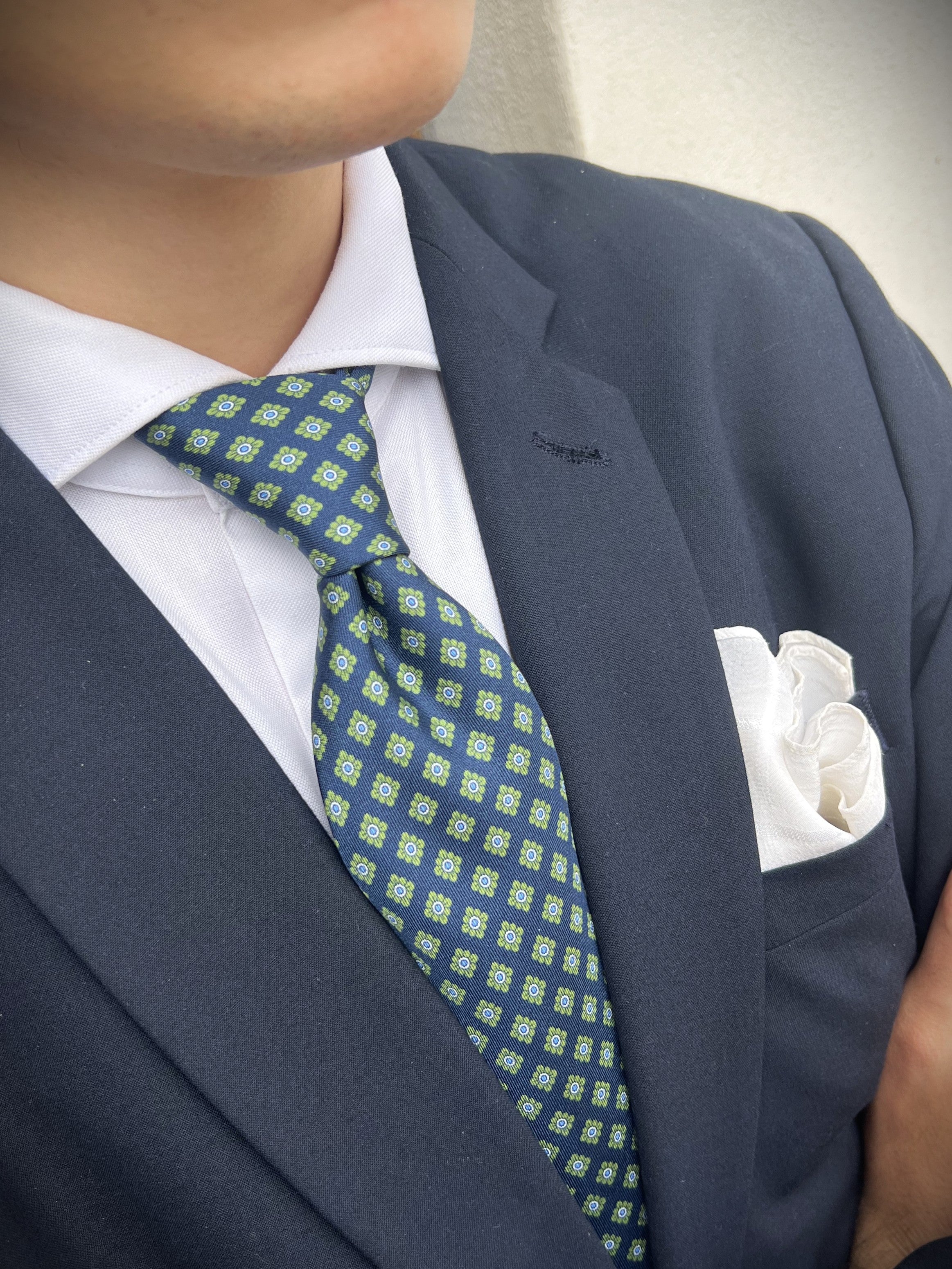 Corbata de seda Ossuccio - Sólo 4 unidades