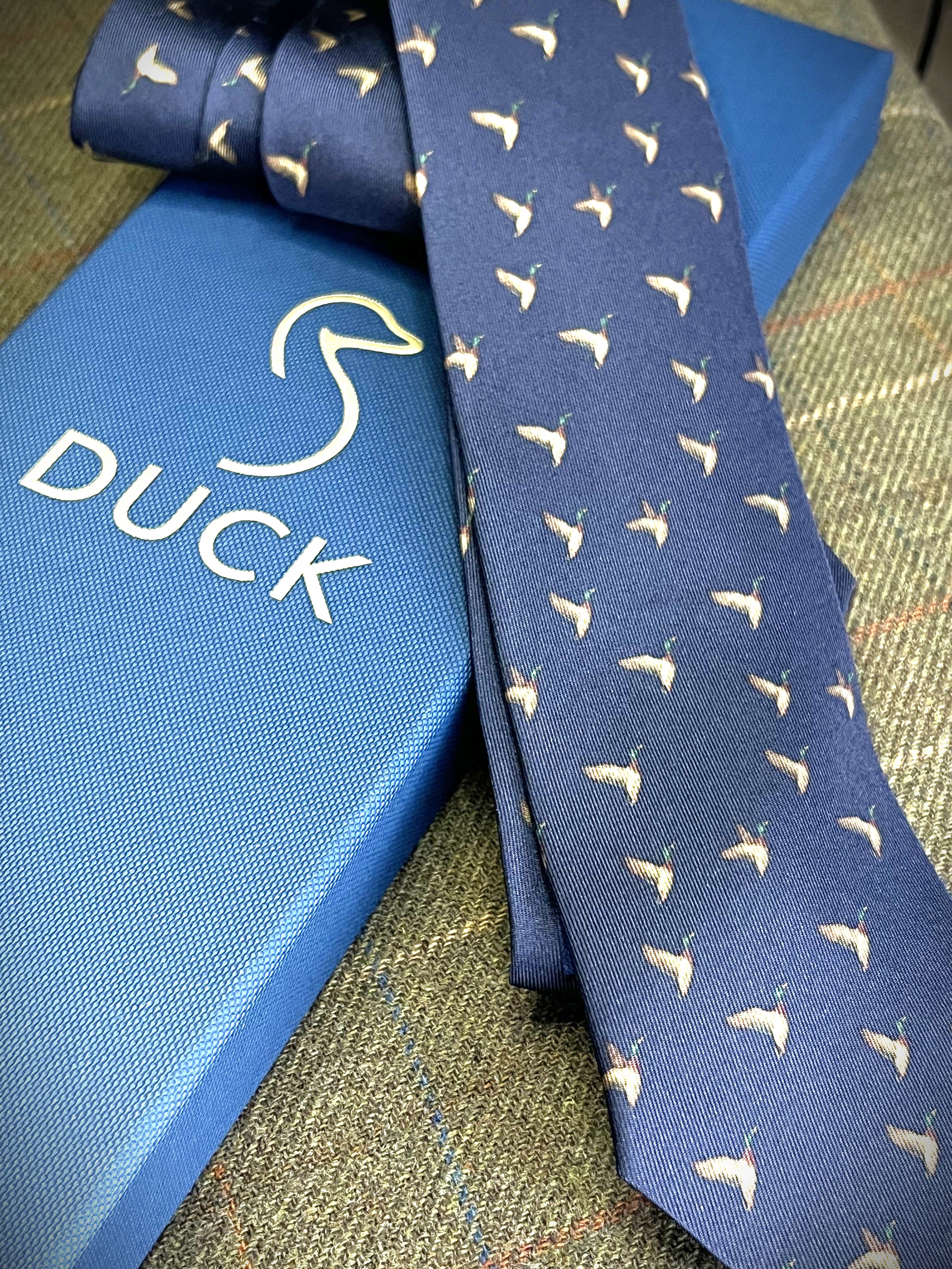 Corbata de seda para niño Anatra