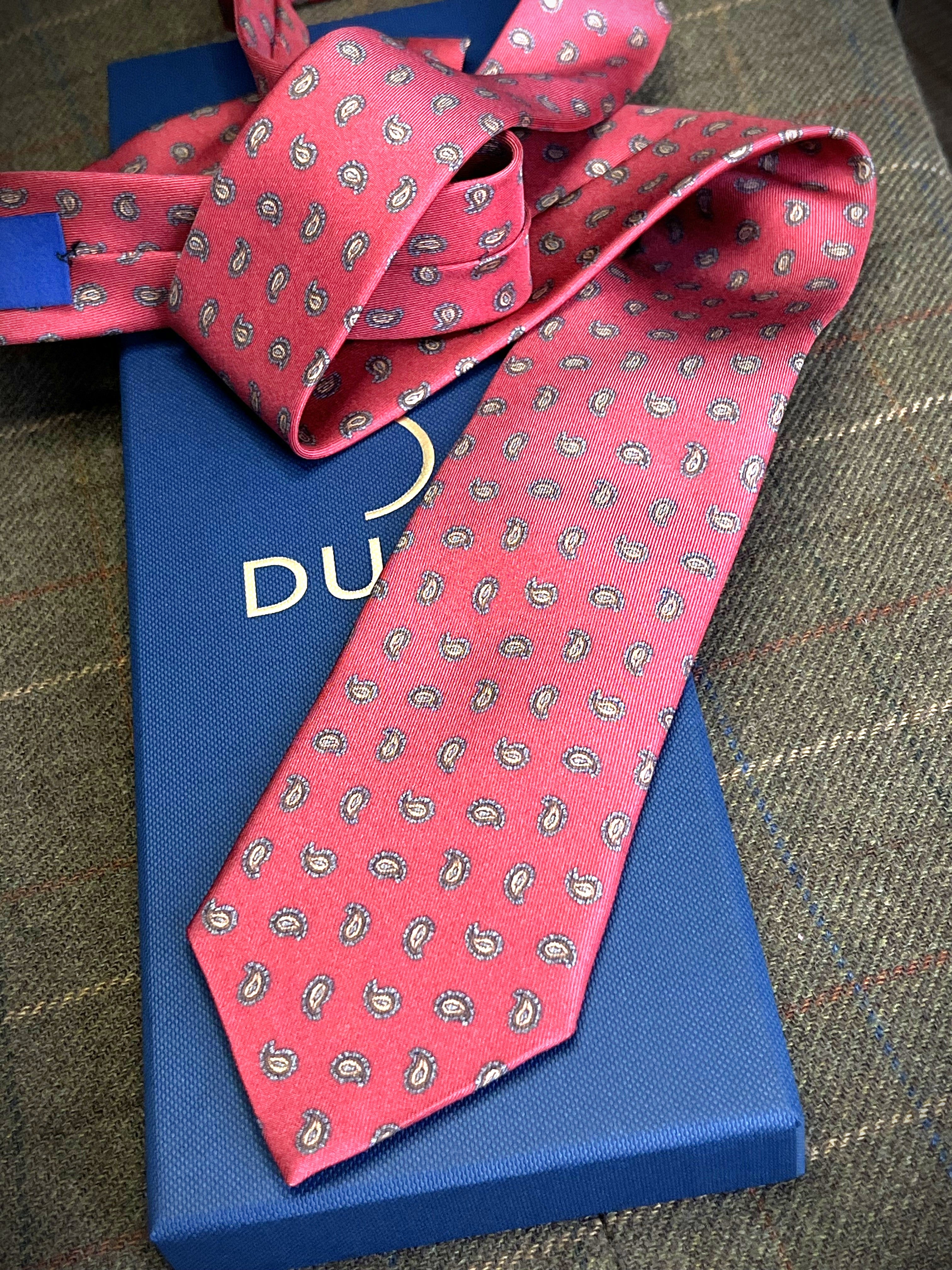 Corbata de seda para niño Gravedona