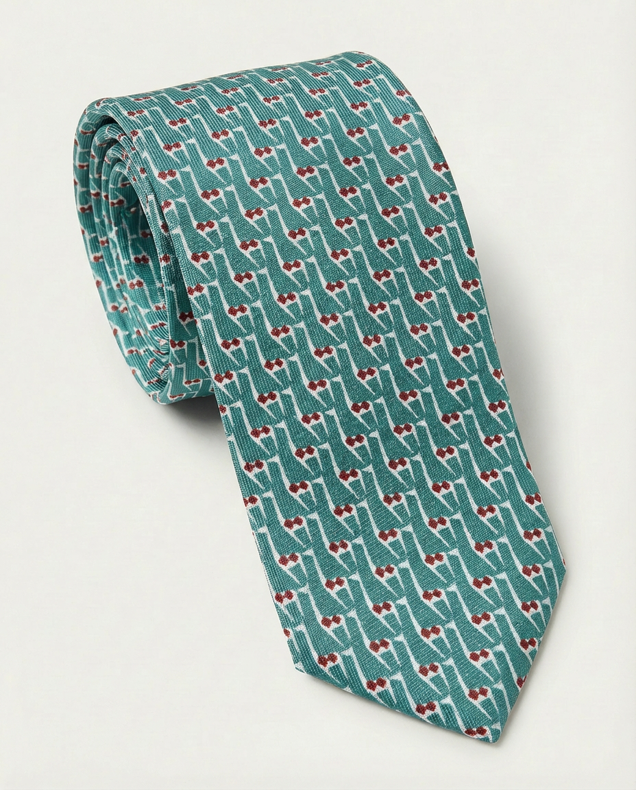 Corbata de seda Giraffa - Sólo 4 unidades