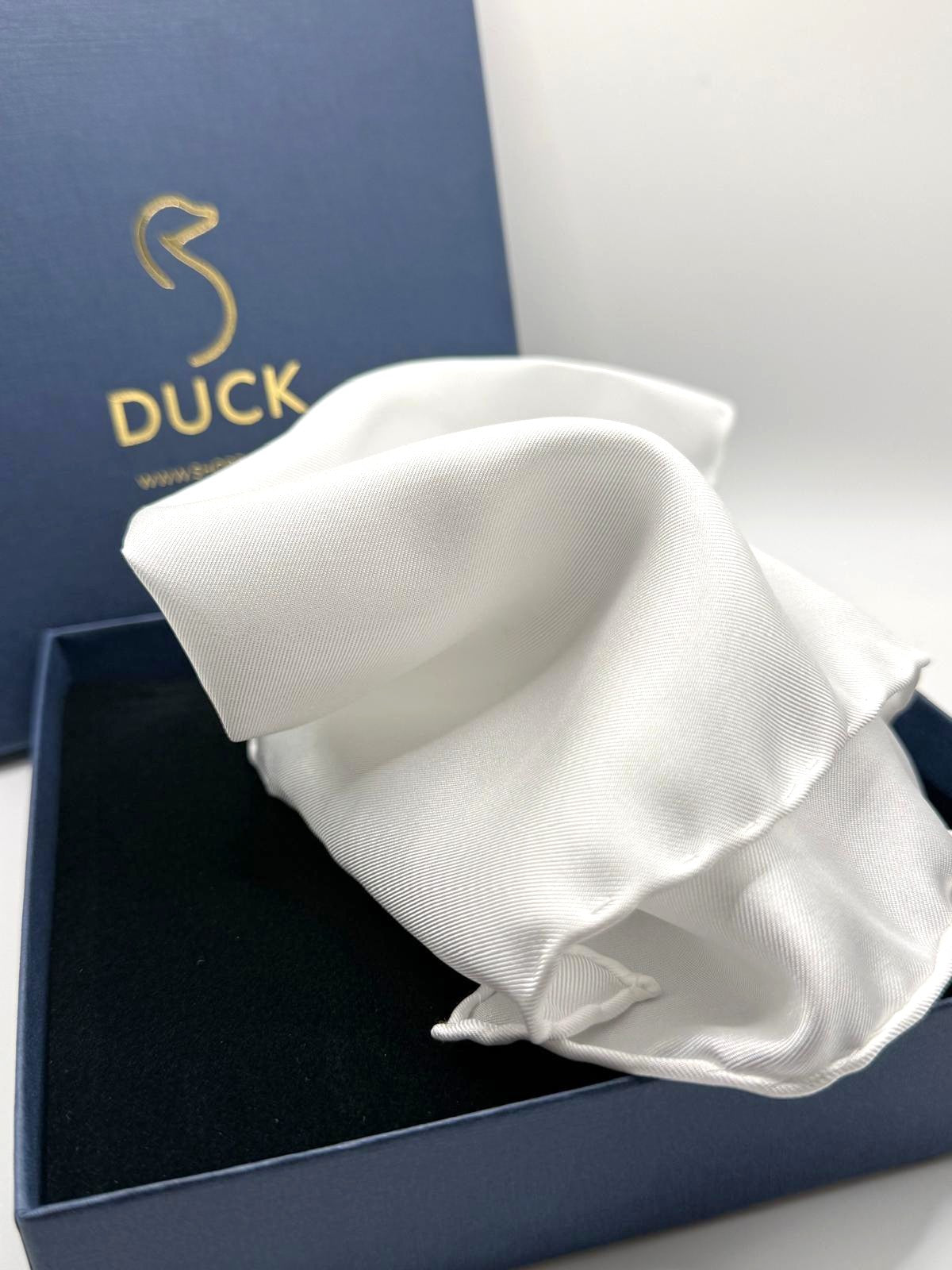 Pañuelo de seda Bianco