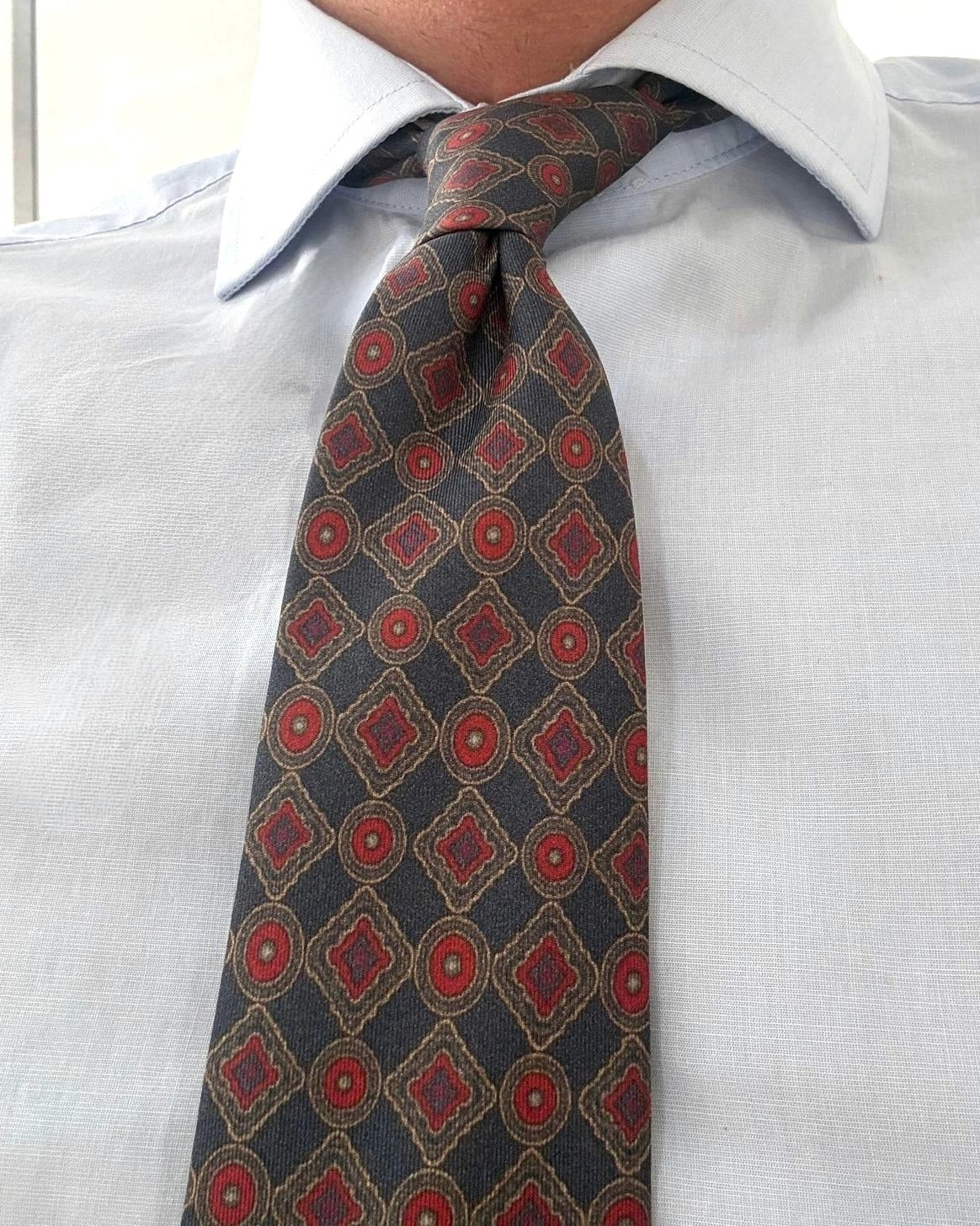 Corbata de seda Urbino. Exclusiva DUCK