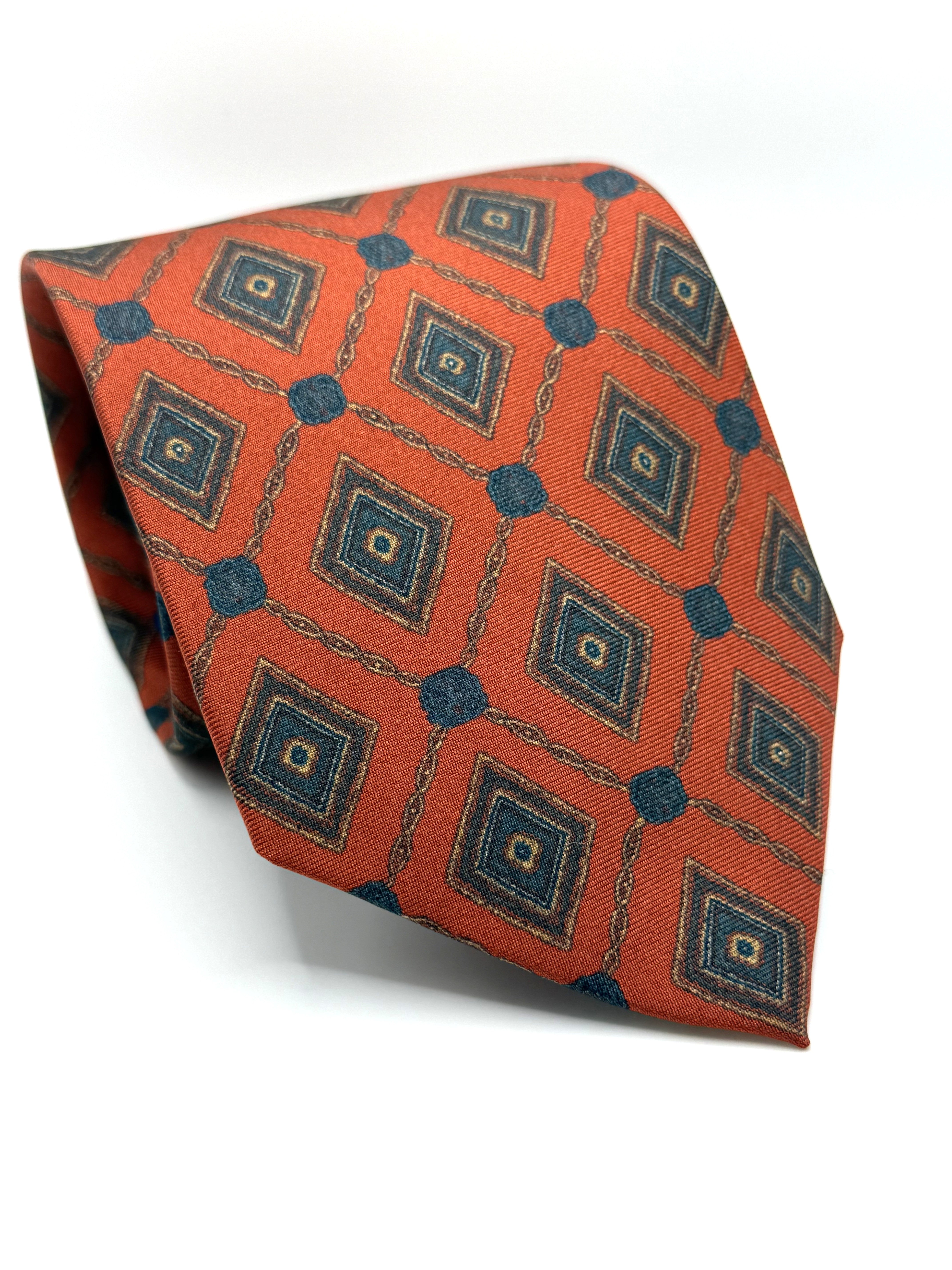 Corbata de seda Caravaggio. Exclusiva DUCK