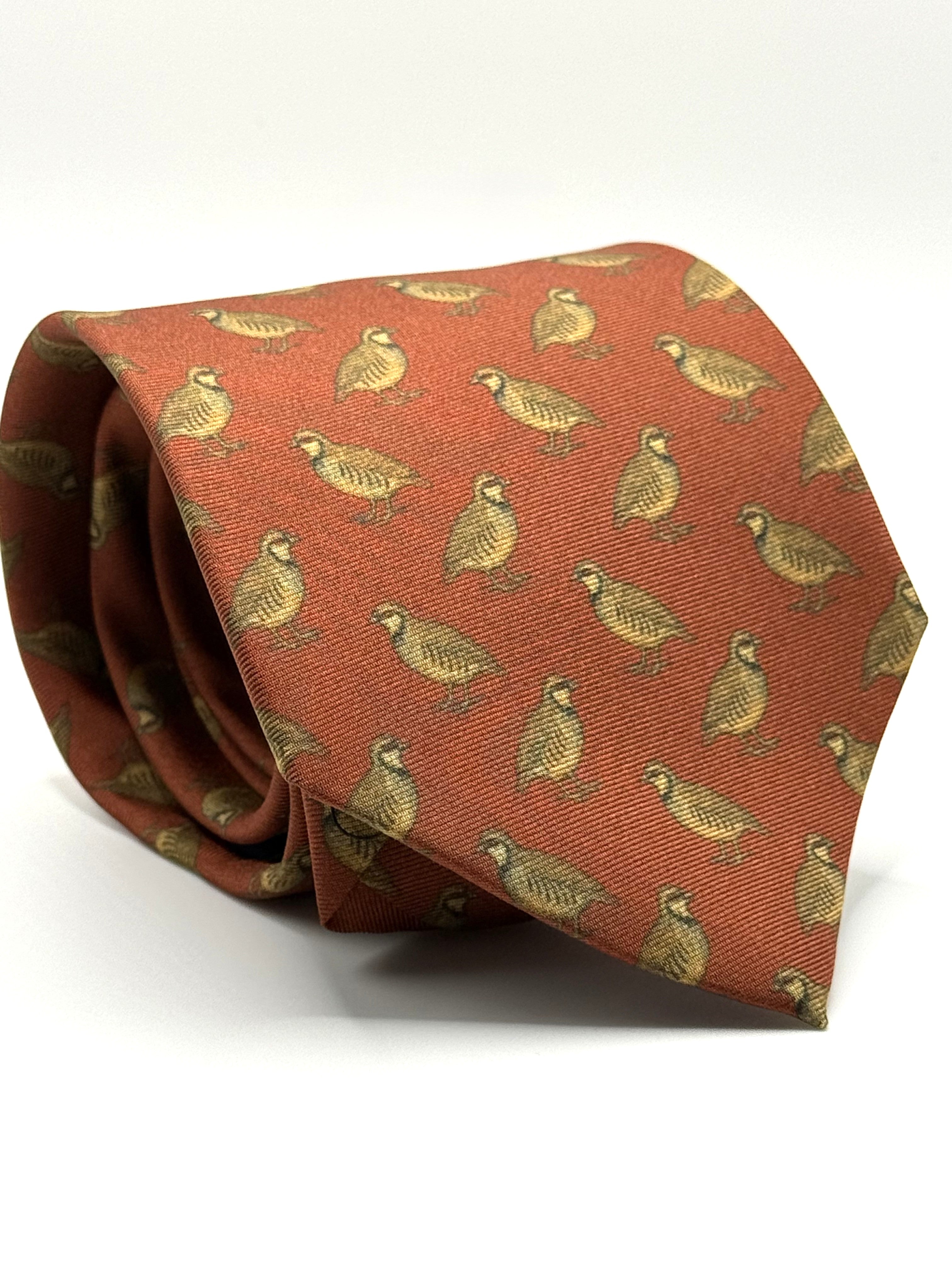 Corbata de seda Parmigianino. Exclusiva DUCK