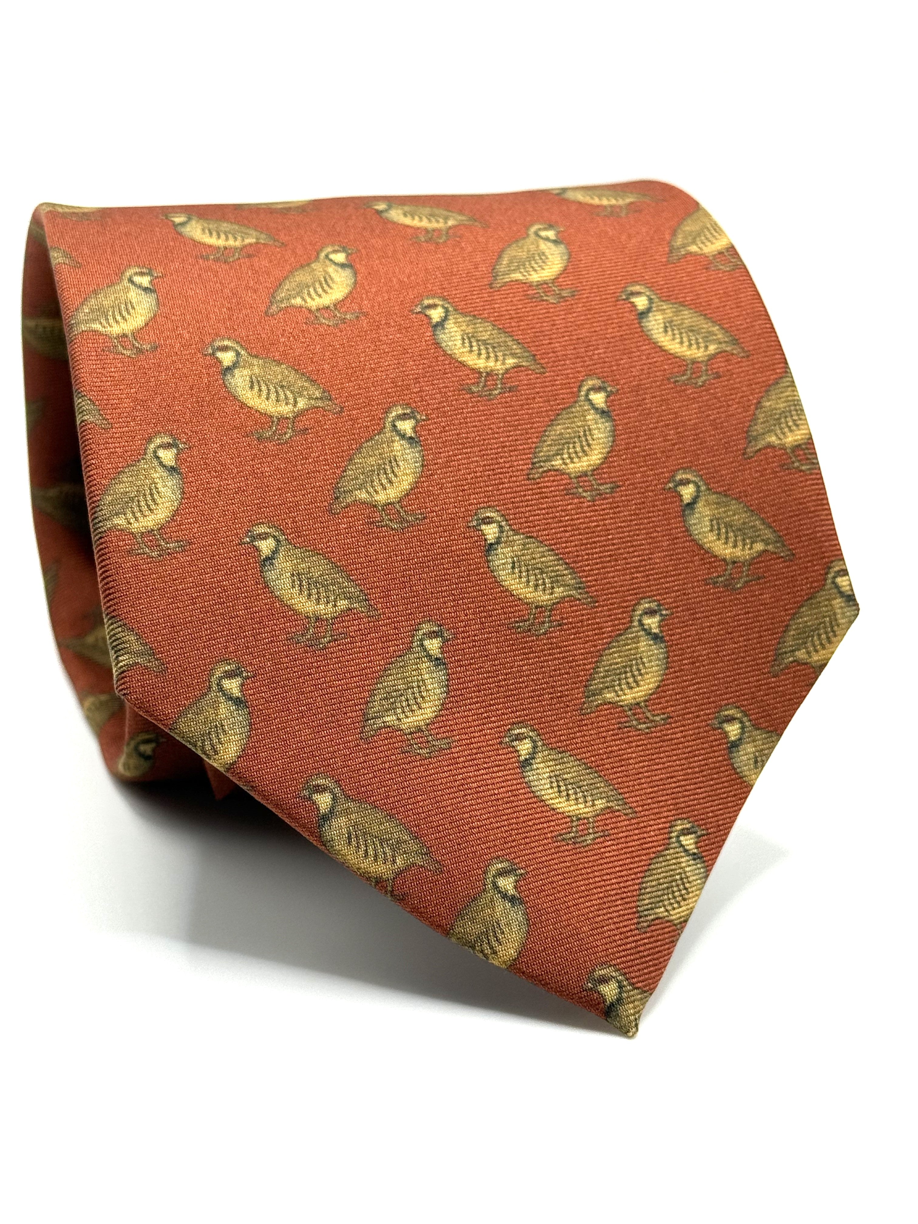 Corbata de seda Parmigianino. Exclusiva DUCK