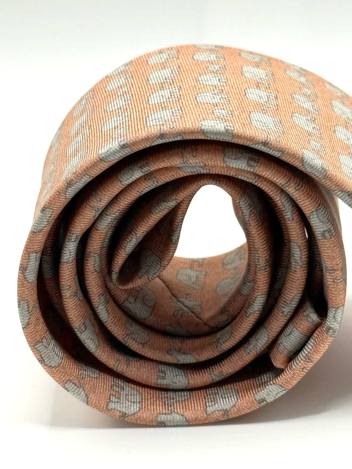 Corbata de seda para niño L' elephant