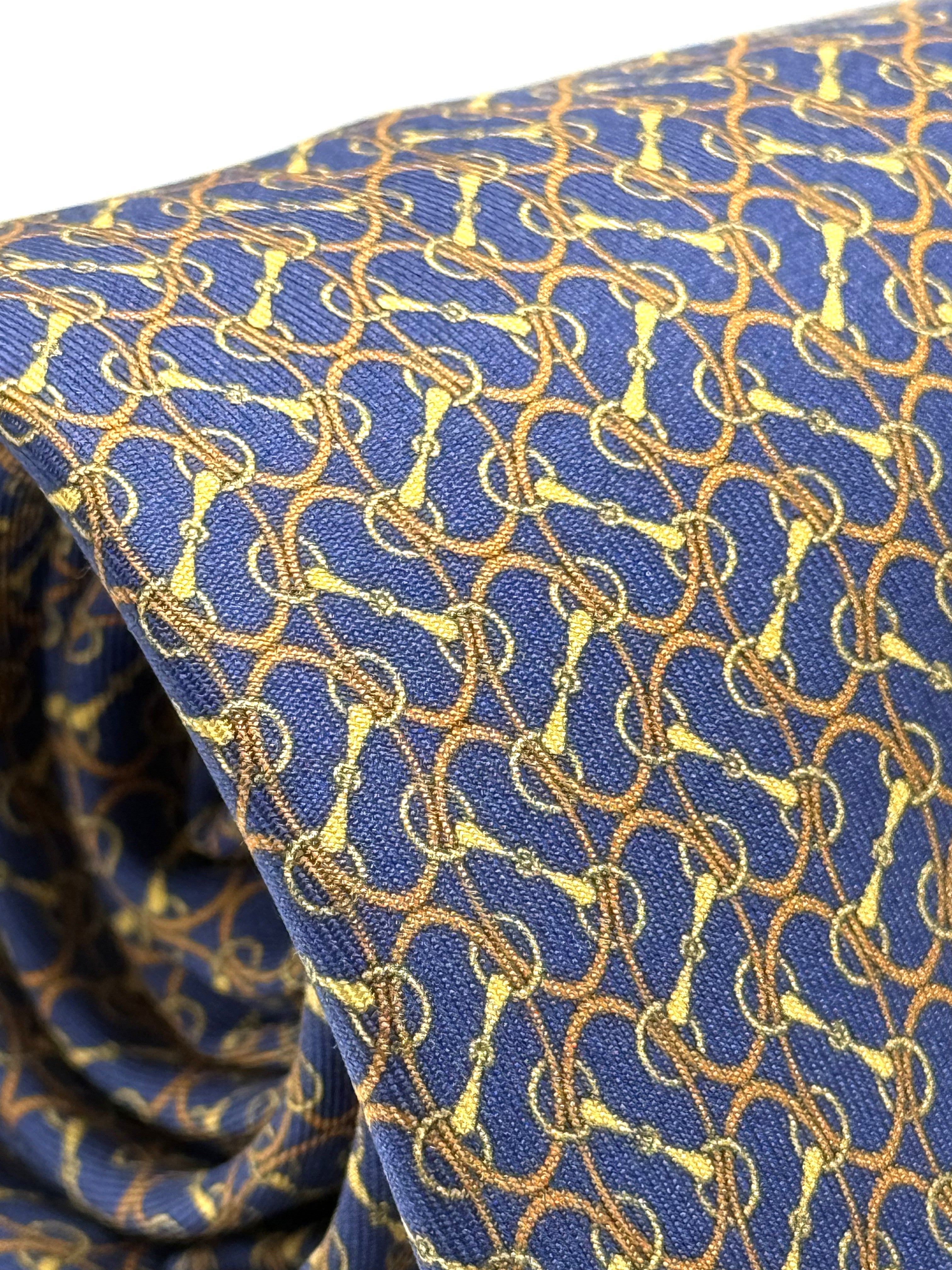 Corbata de seda Bellini Azul