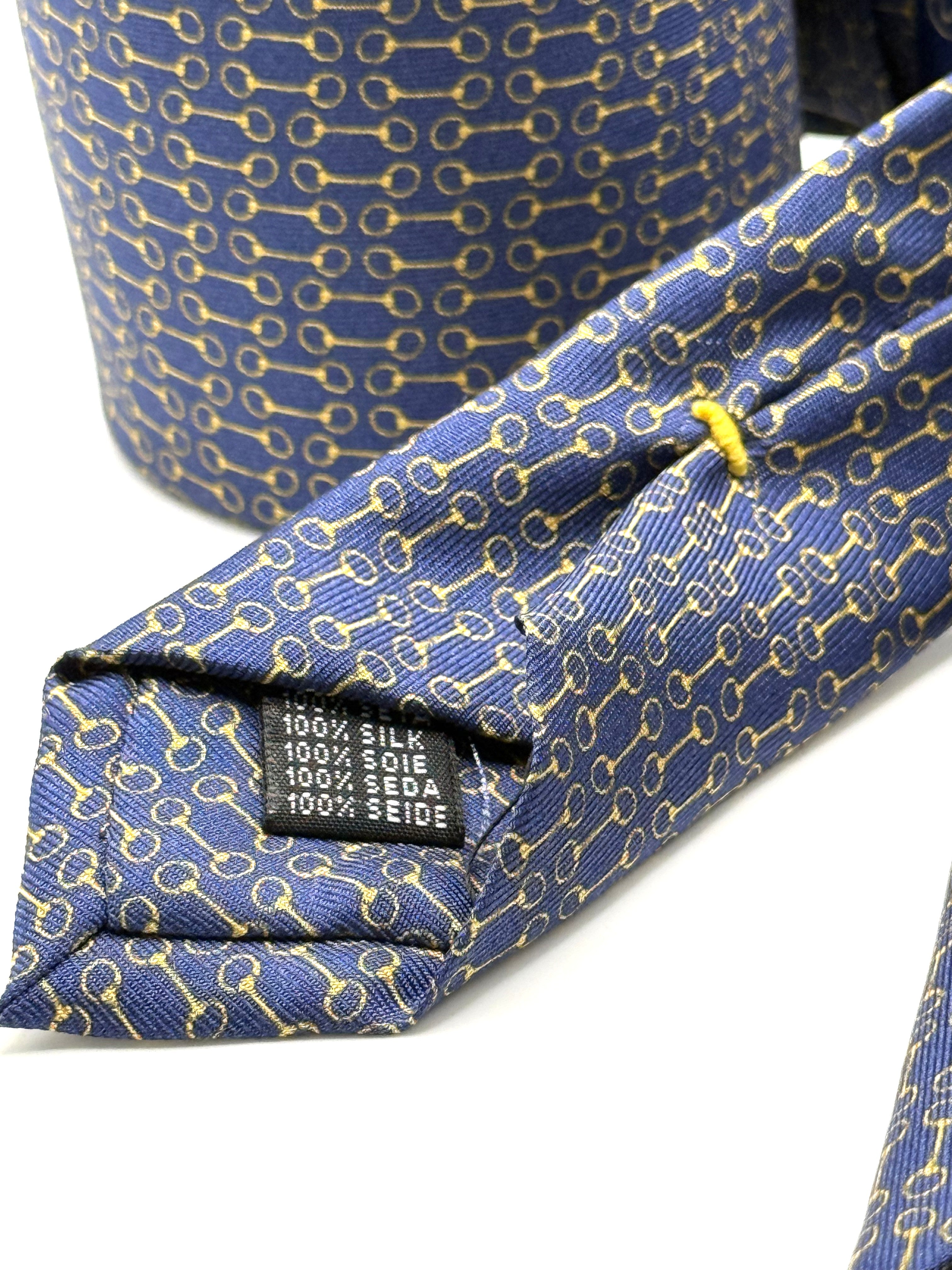 Corbata de seda Verrocchio Azul