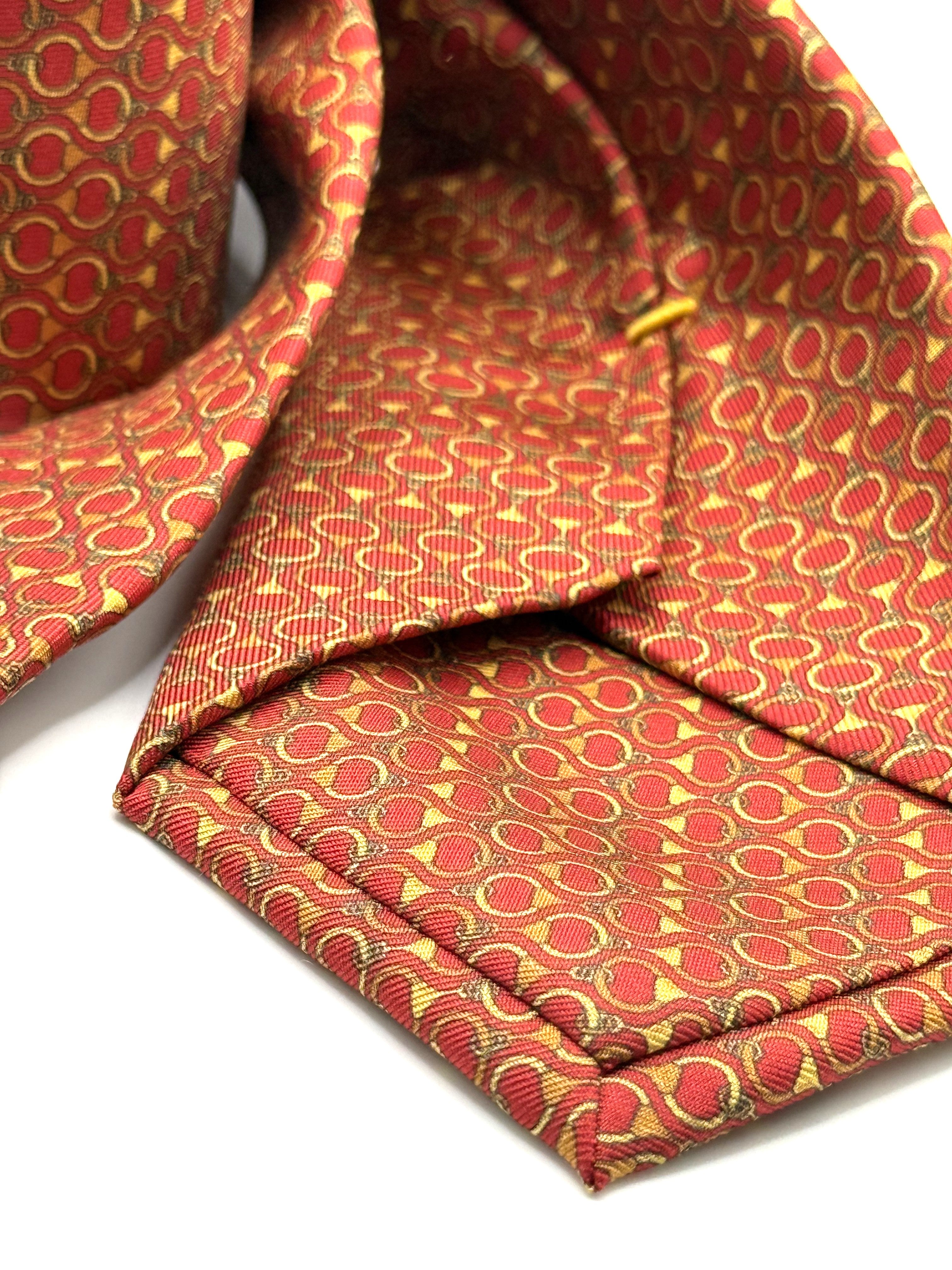 Corbata de seda Raphael Rosso