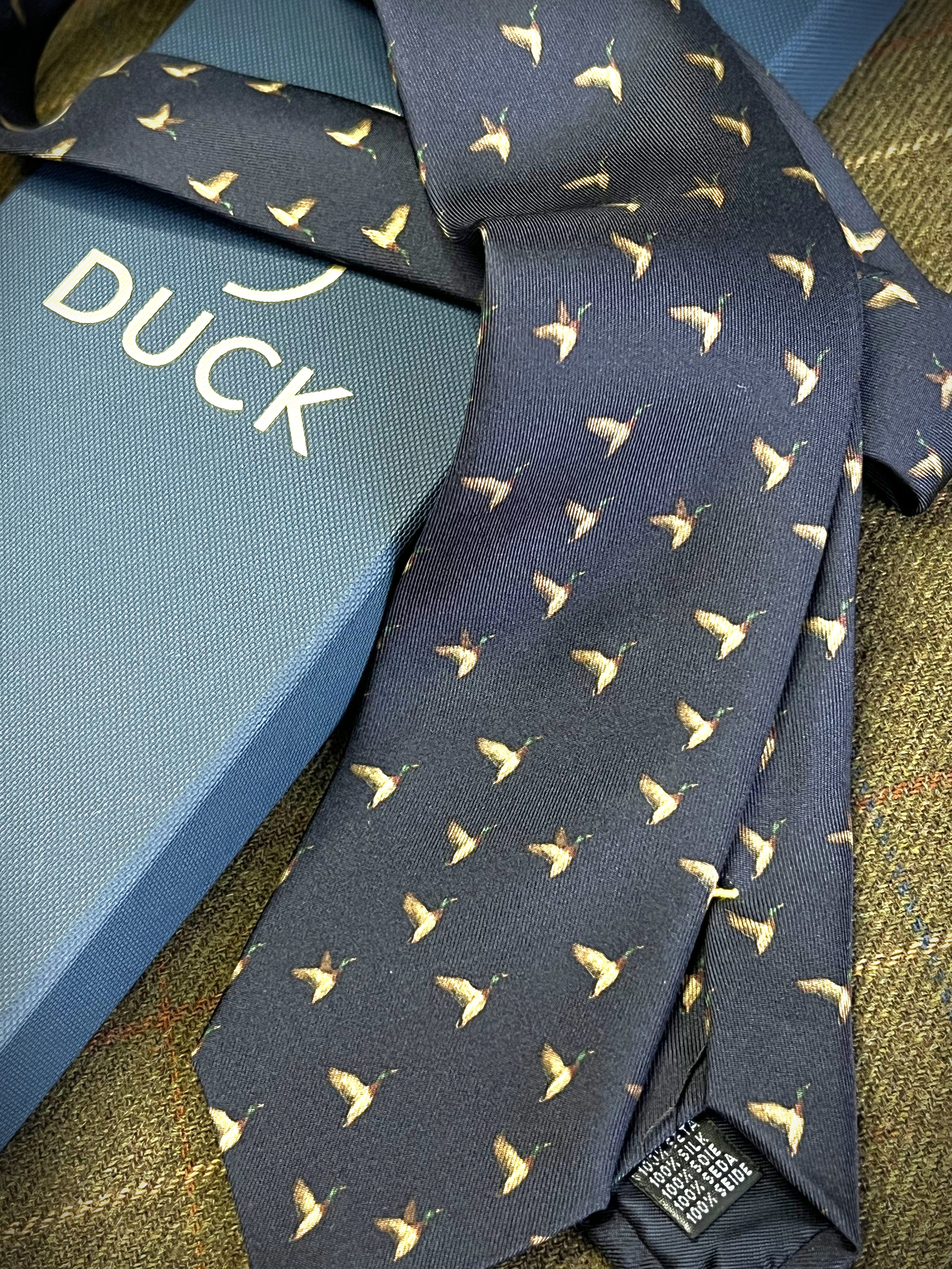 Corbata de seda para niño Anatra