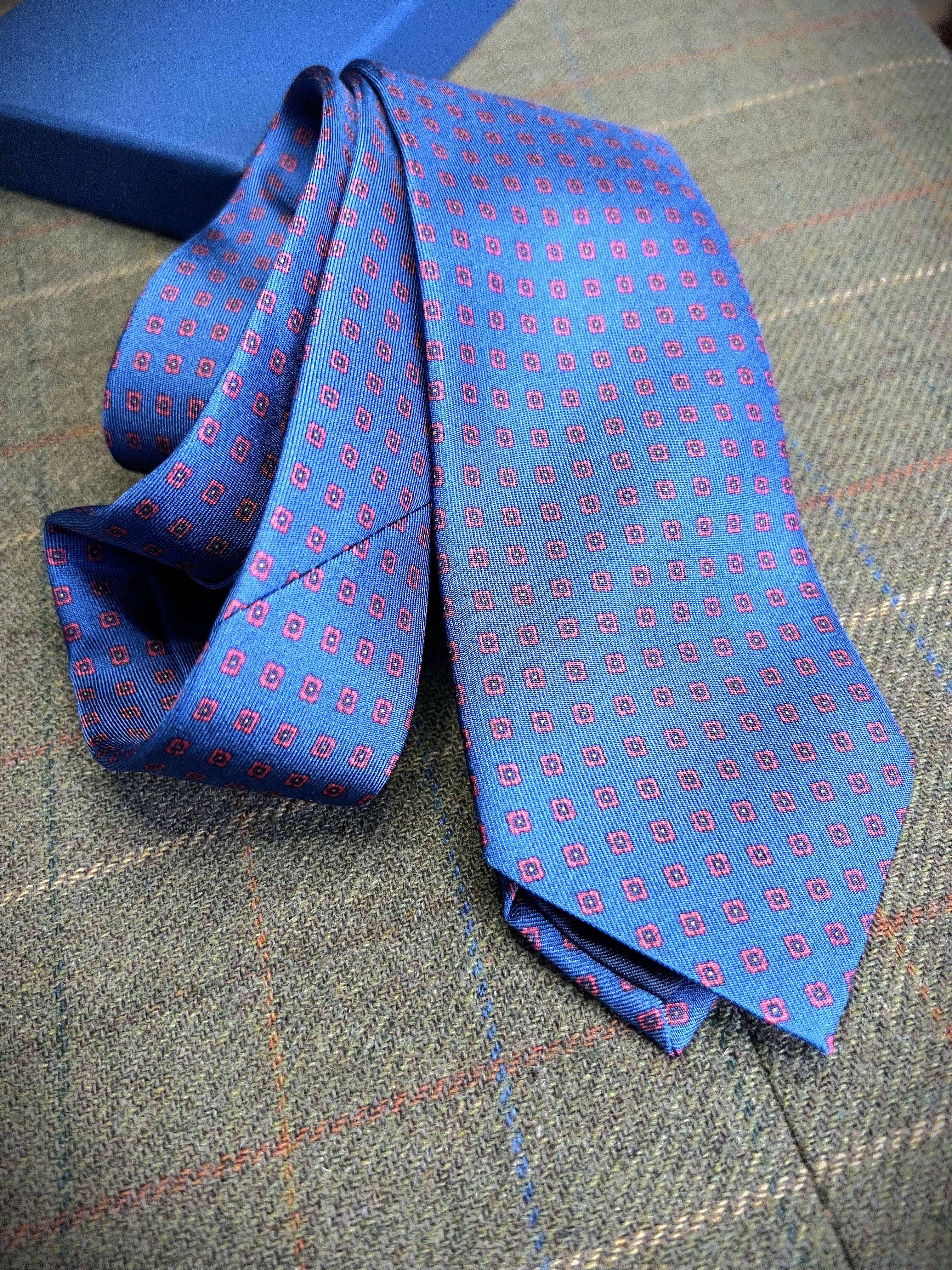 Corbata de seda para niño Cremia