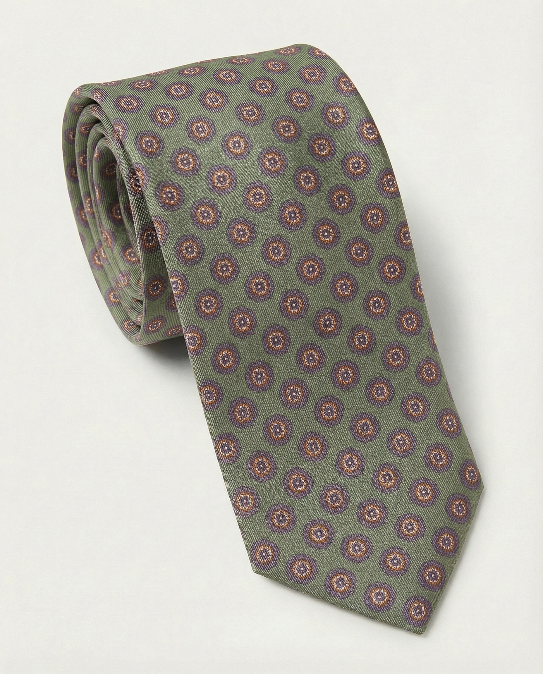 Corbata de seda Perledo