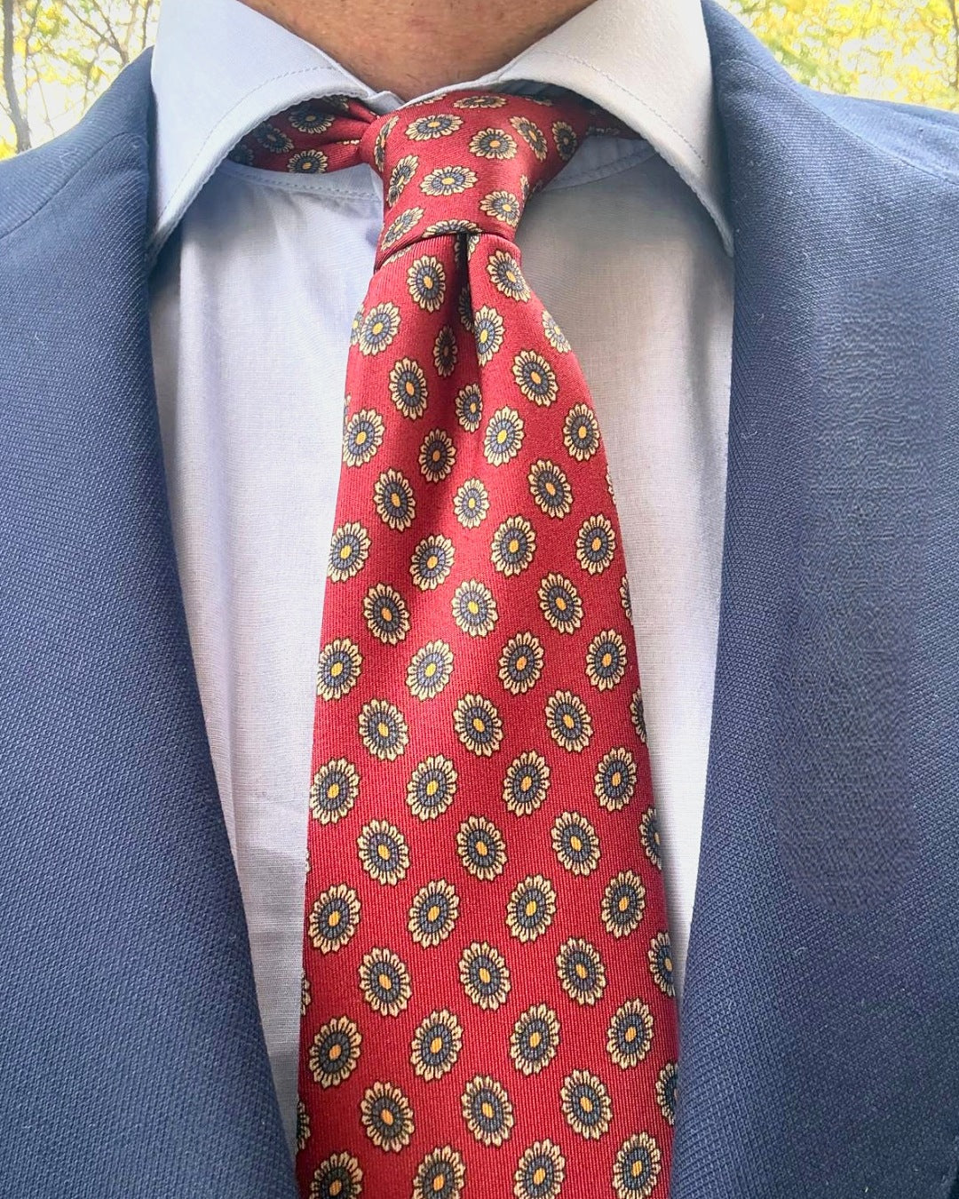 Corbata de seda Giovanna