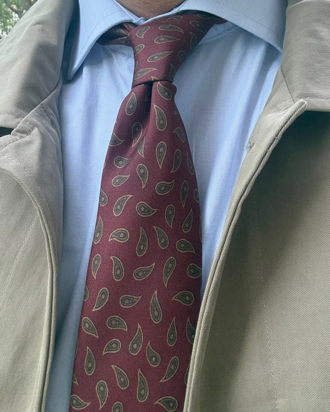 Corbata de seda Benini. Exclusiva DUCK